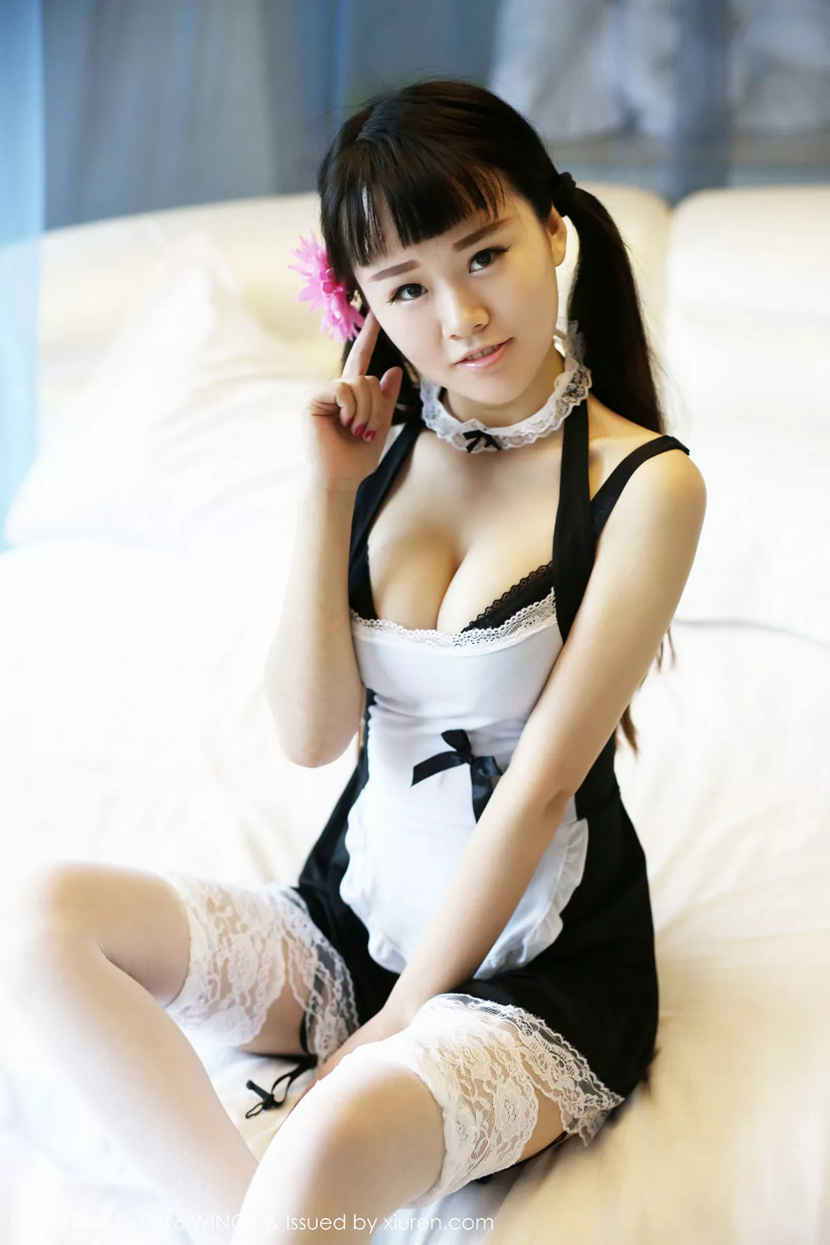 [WingS影私荟]第005期喵喵cyann写真 [50P]-002