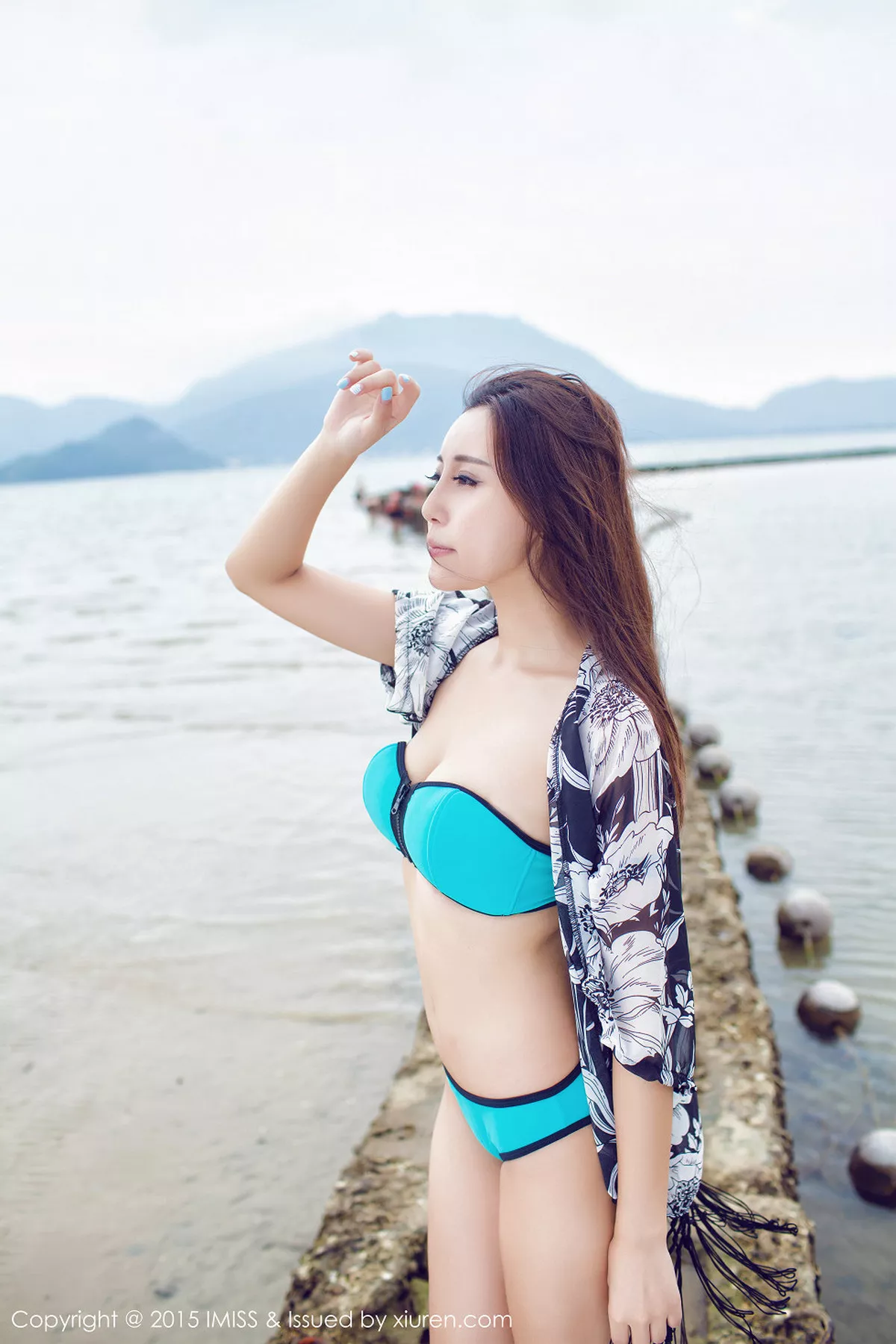 [Imiss爱蜜社]第014期乐乐Mango写真 [50P]-006