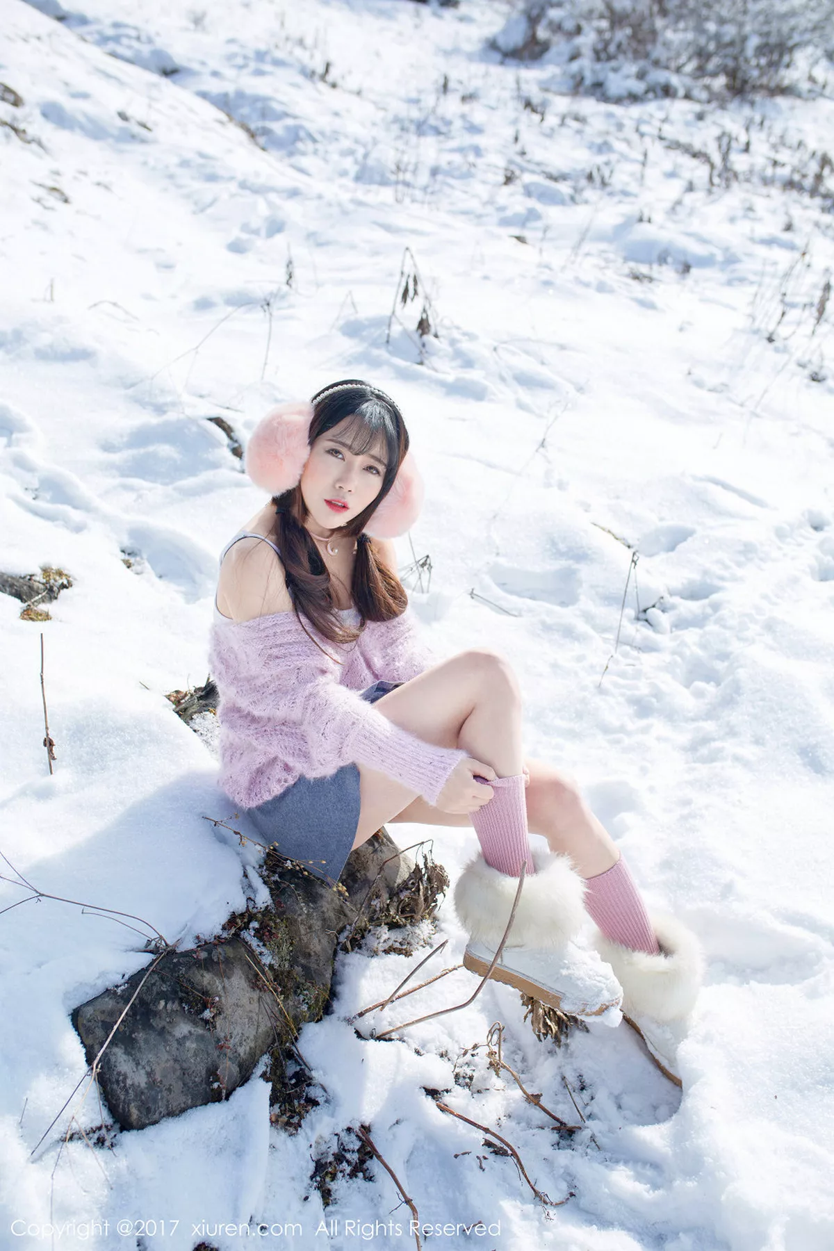 [XiuRen秀人网]第720期兜豆靓写真 [51P]-001