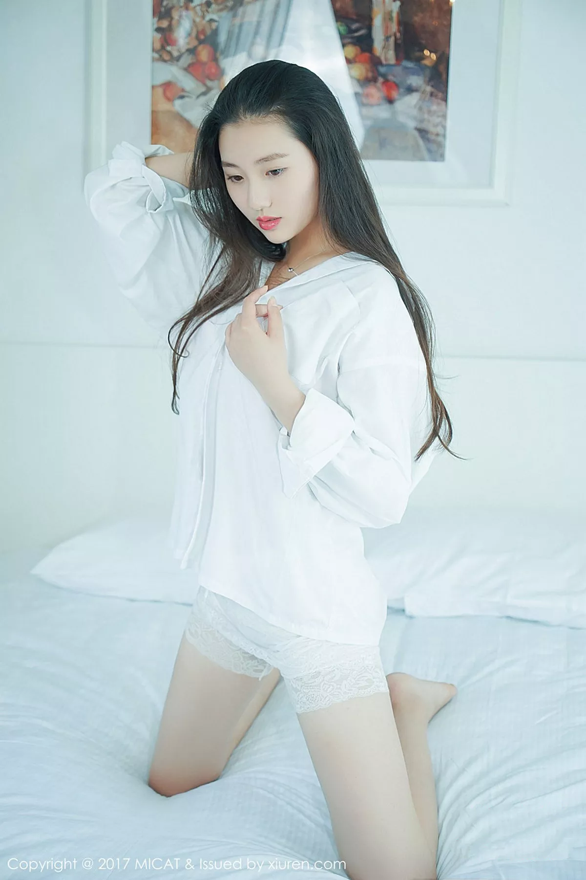 [Micat猫萌榜]第004期画画写真 [50P]-005