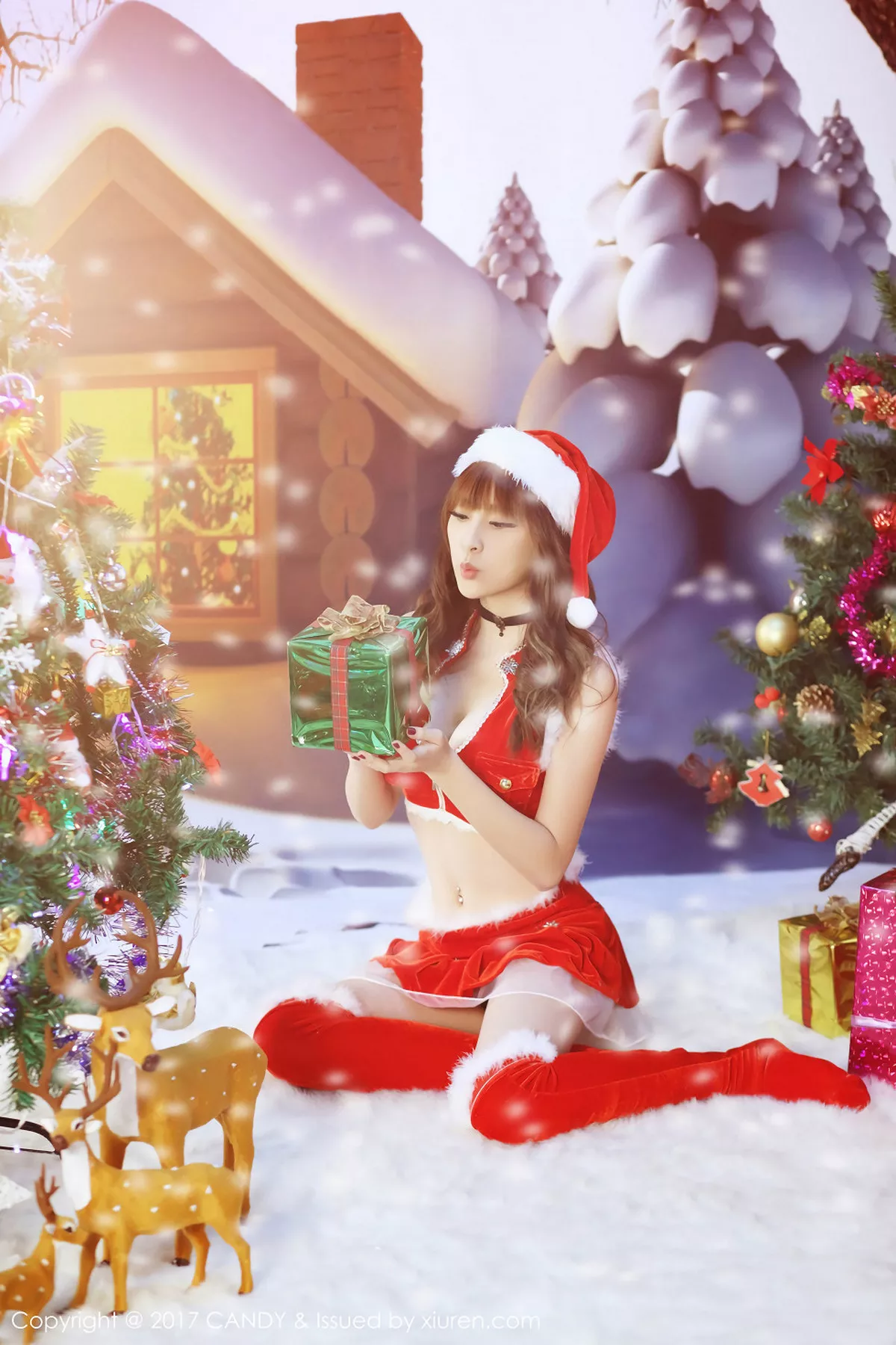 [Candy糖果画报]第047期圣诞主题写真 [38P]-014