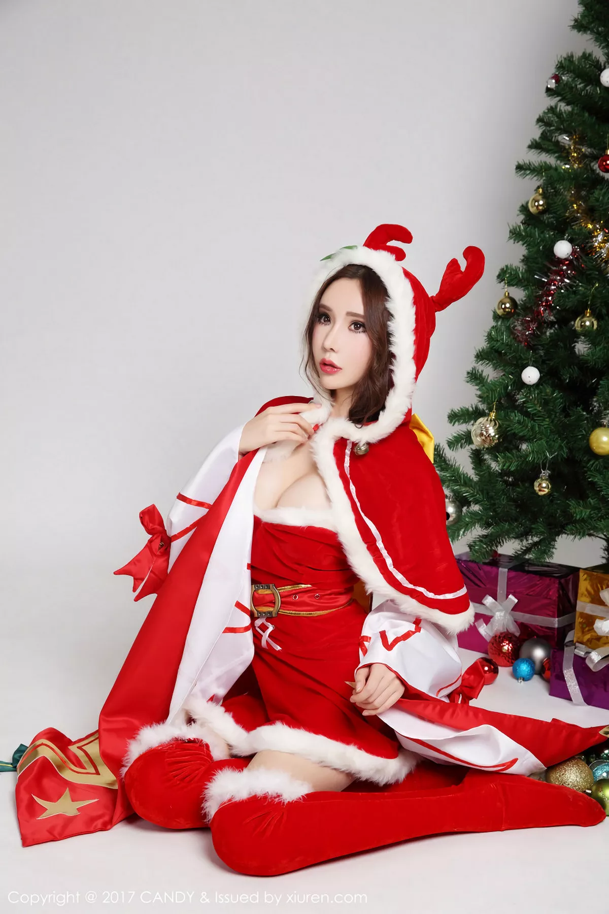 [Candy糖果画报]第047期圣诞主题写真 [38P]-010