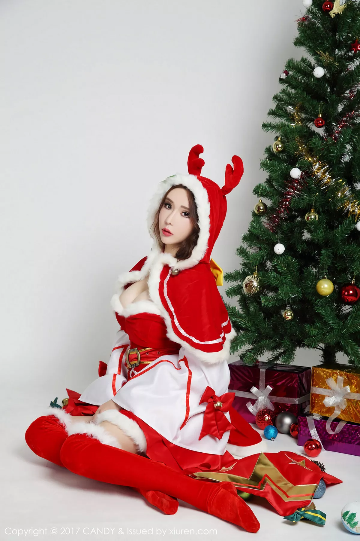[Candy糖果画报]第047期圣诞主题写真 [38P]-007