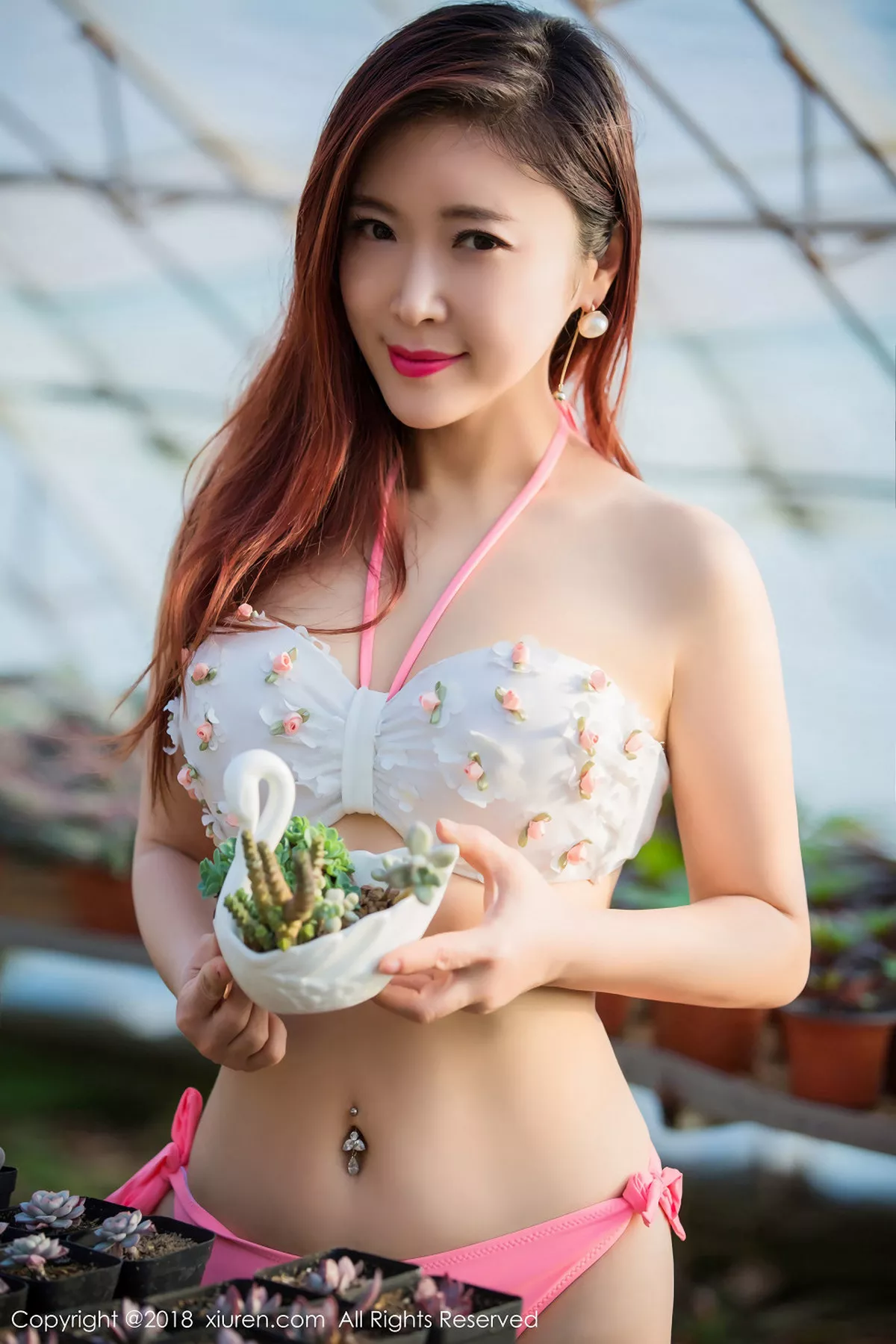 [XiuRen秀人网]第924期西希白兔写真 [49P]-005