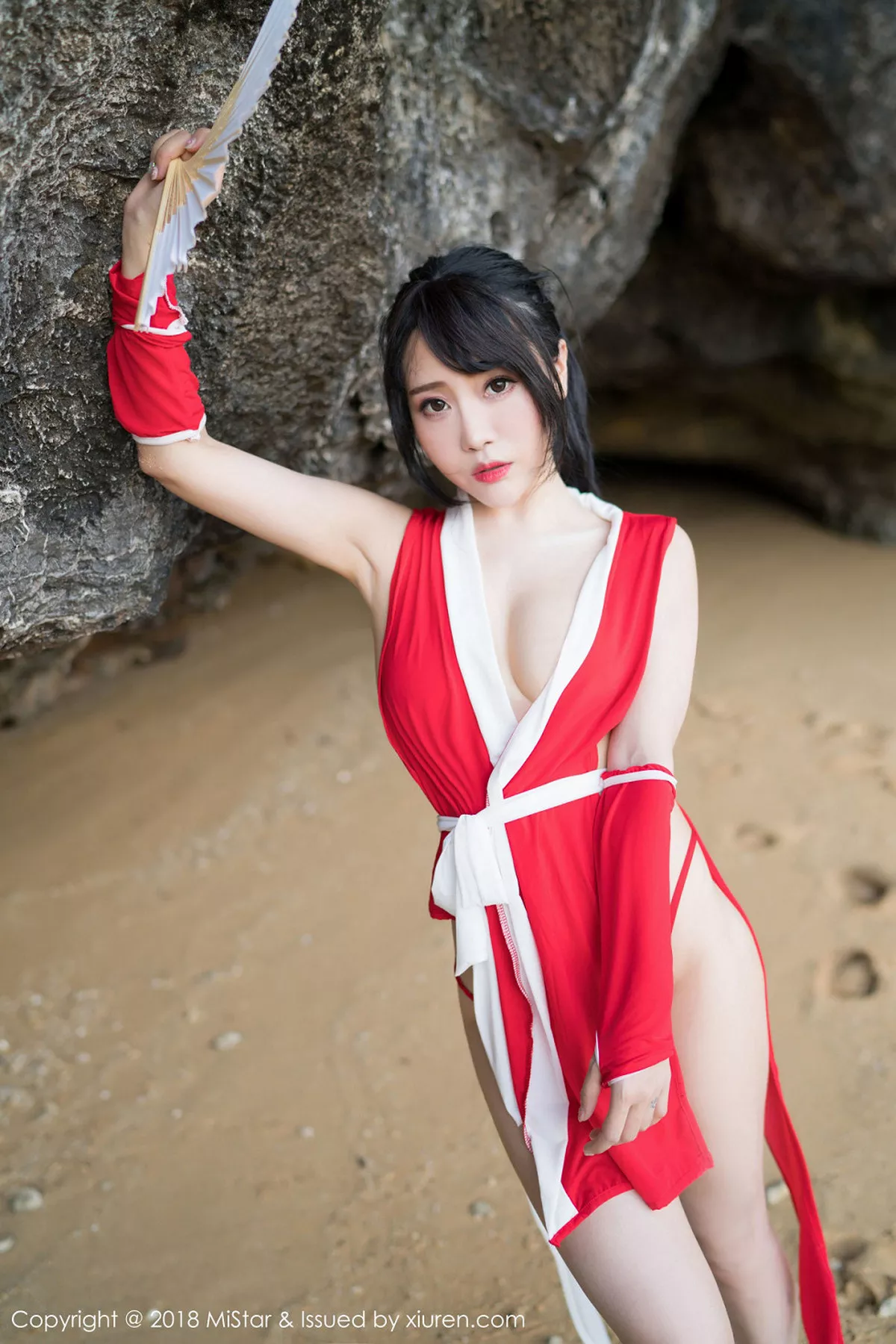 [MiStar魅妍社]第215期兜豆靓写真 [50P]-007