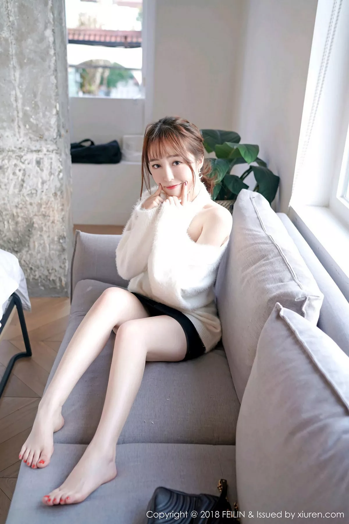 [FeiLin嗲囡囡]第132期黄奕清写真 [40P]-004