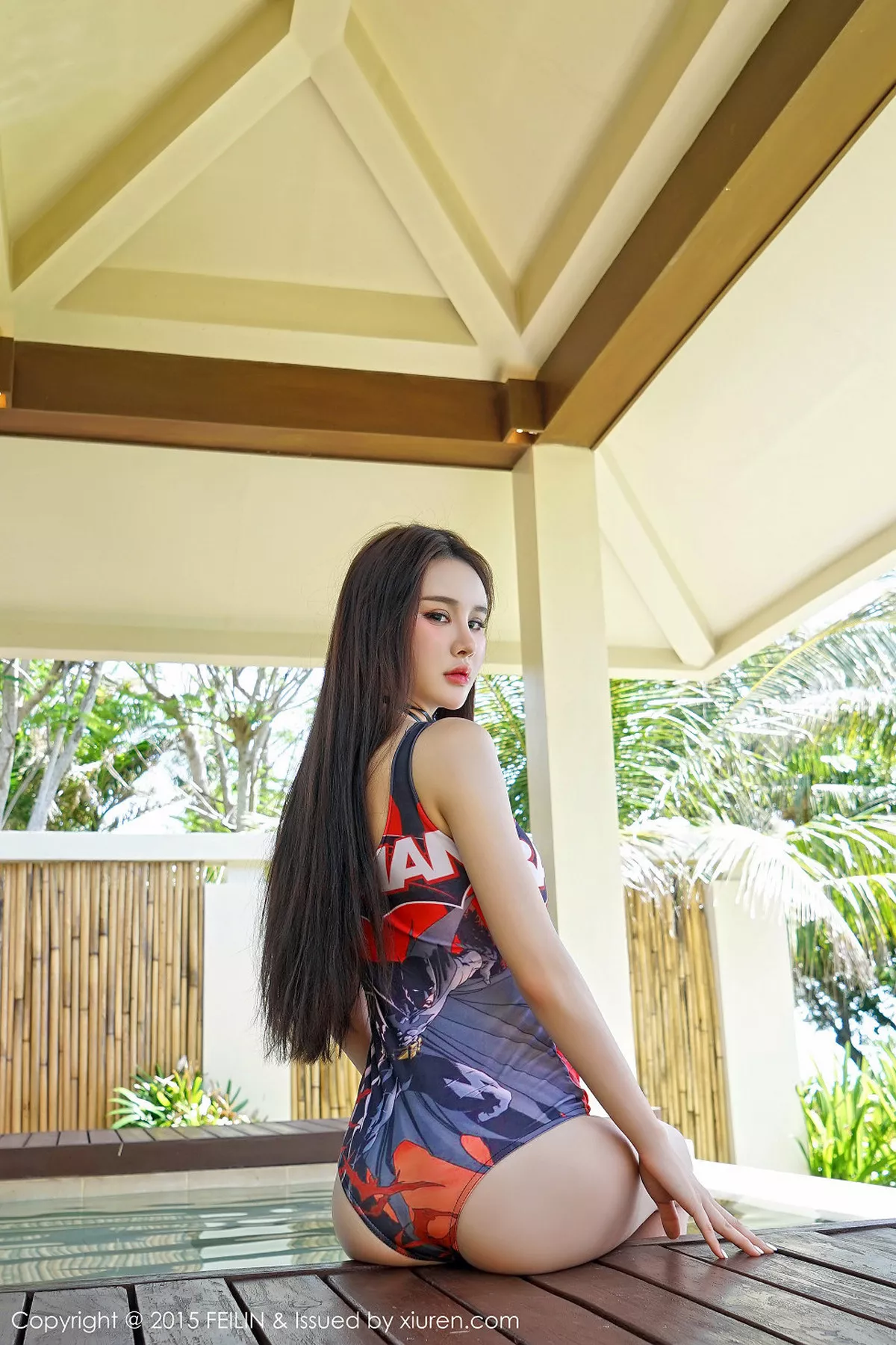 [FeiLin嗲囡囡]第018期Cheryl青树写真 [48P]-013