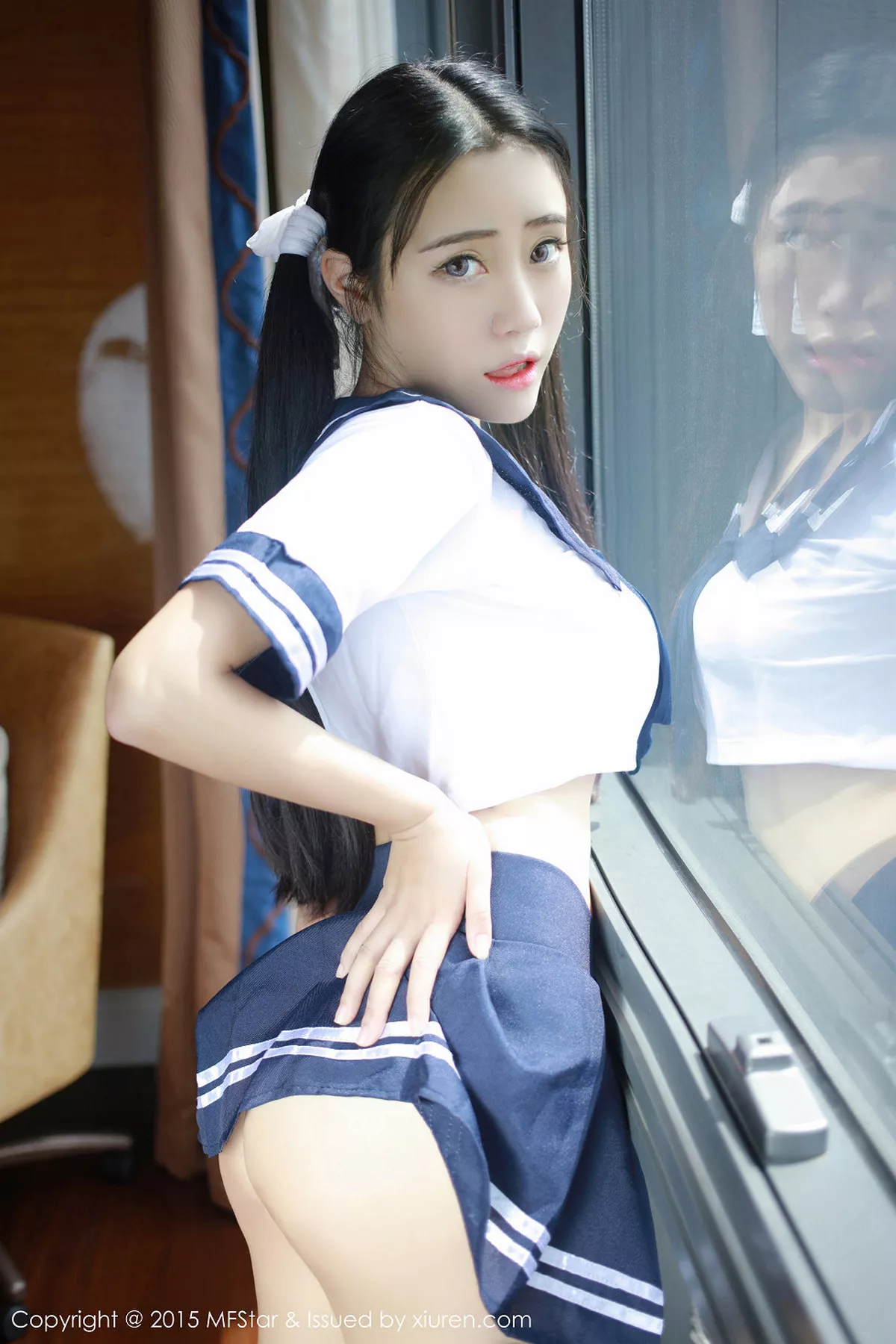 [MFStar模范学院]第032期兜豆靓写真 [42P]-007