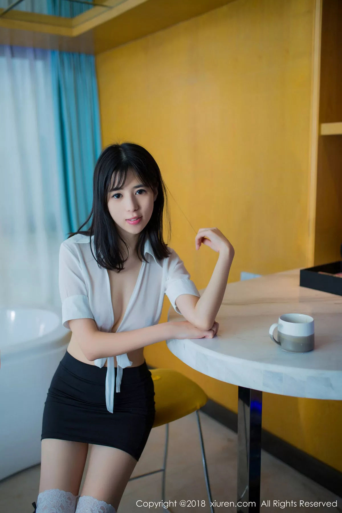 [XiuRen秀人网]第1014期艾栗栗写真 [46P]-023