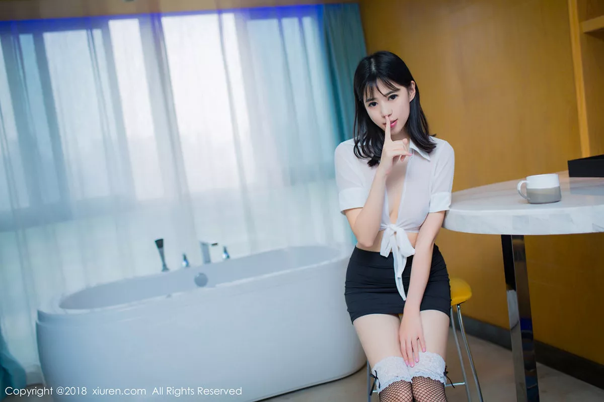 [XiuRen秀人网]第1014期艾栗栗写真 [46P]-006