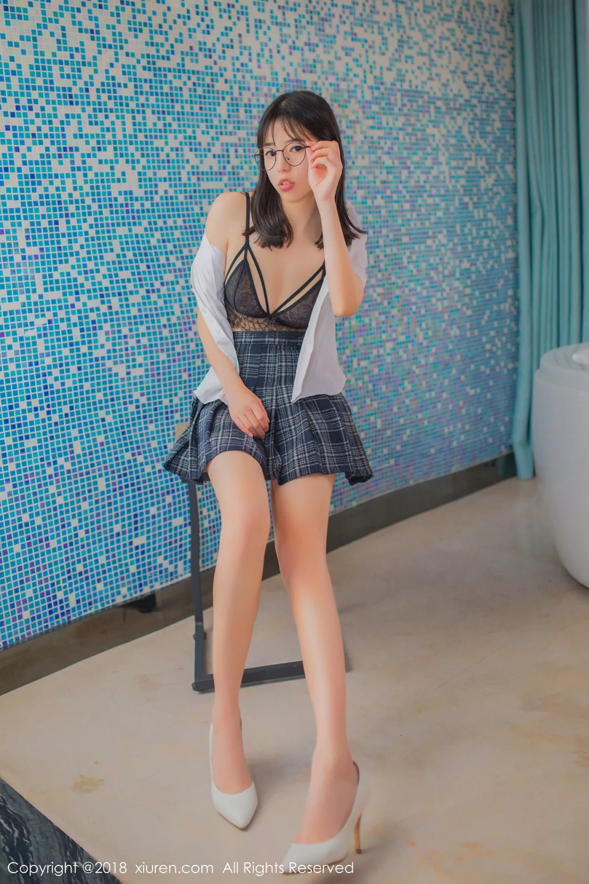 [XiuRen秀人网]第1094期艾栗栗写真 [50P]-015