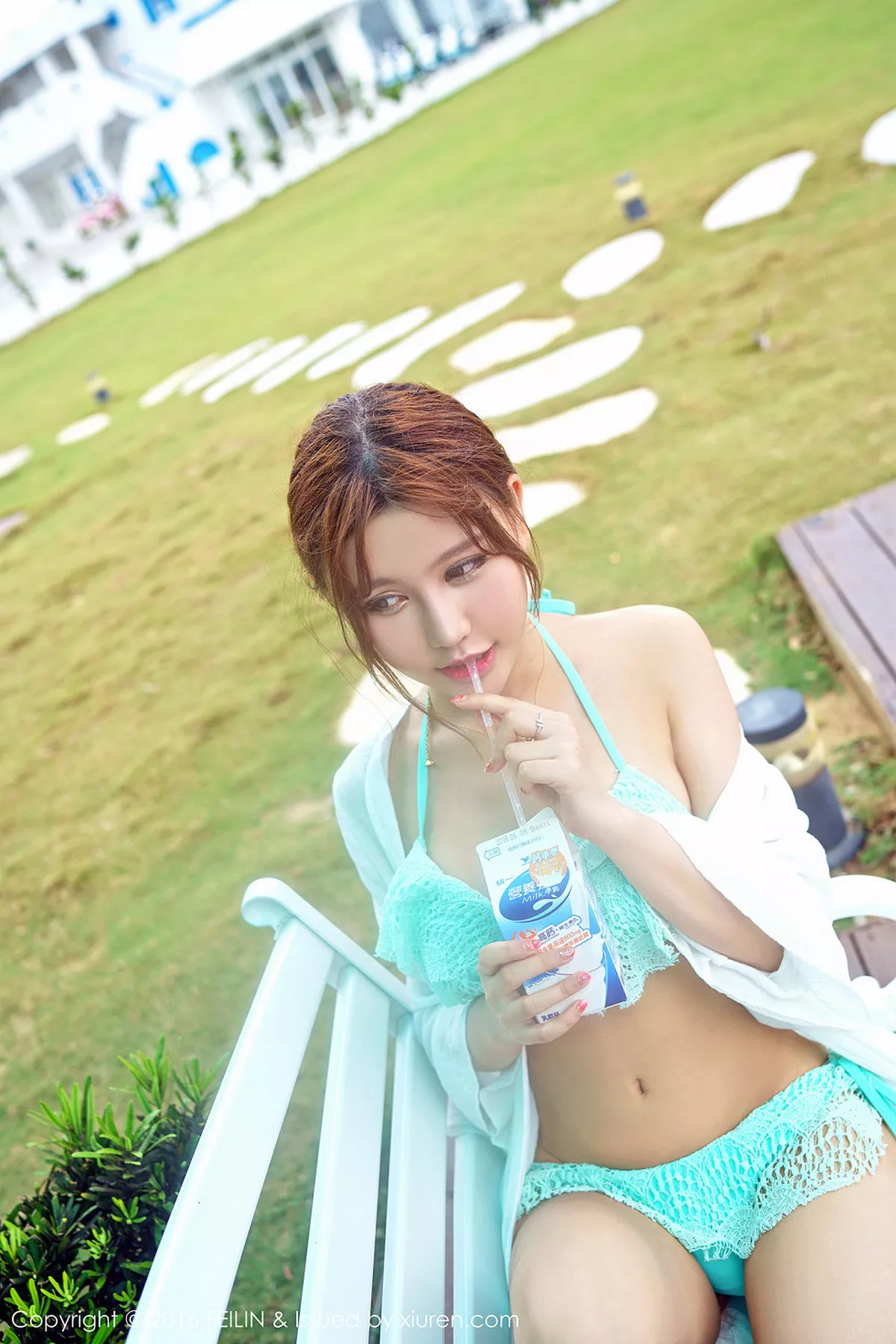 [FeiLin嗲囡囡]第048期Milk楚楚写真 [45P]-002