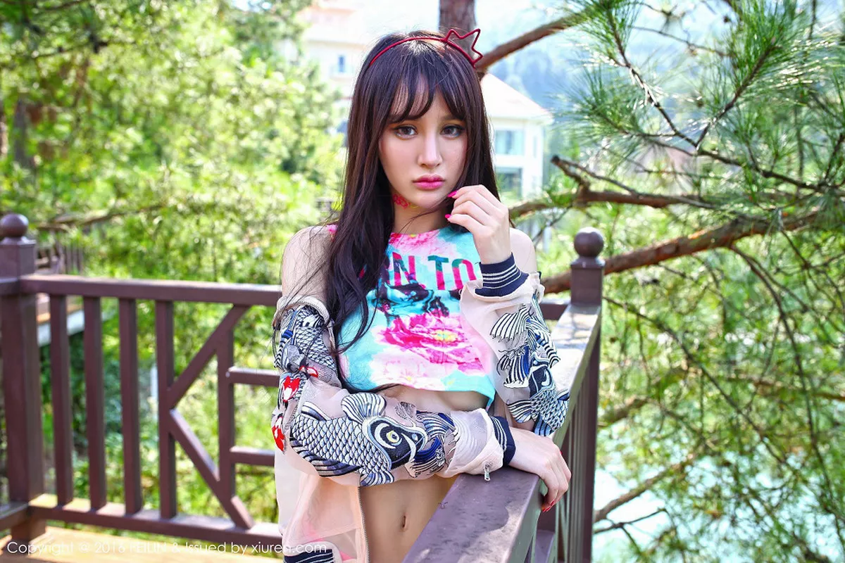 [FeiLin嗲囡囡]第053期Cheryl青树写真 [44P]-005