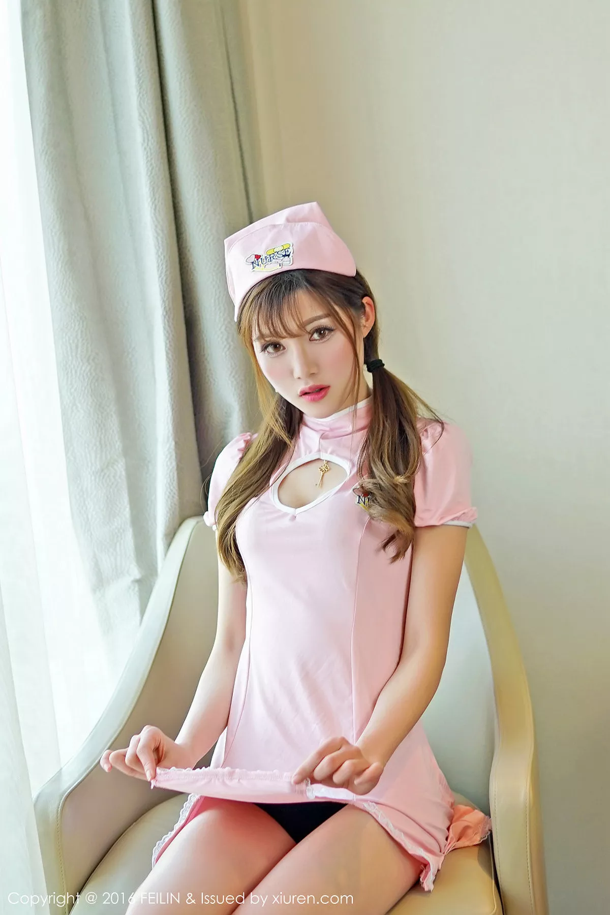 [FeiLin嗲囡囡]第036期奶茶-Emily写真 [46P]-032
