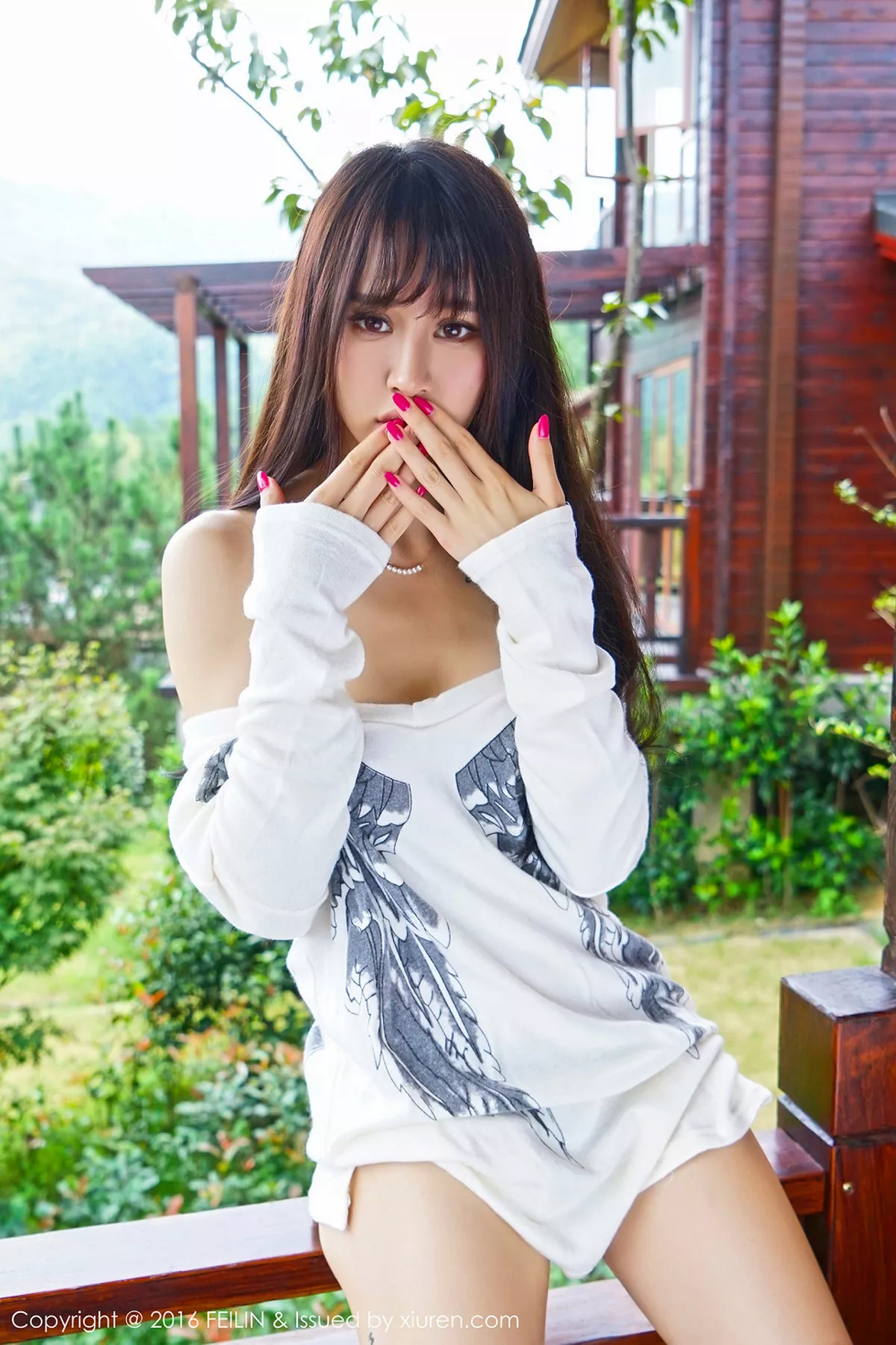 [FeiLin嗲囡囡]第053期Cheryl青树写真 [44P]-026