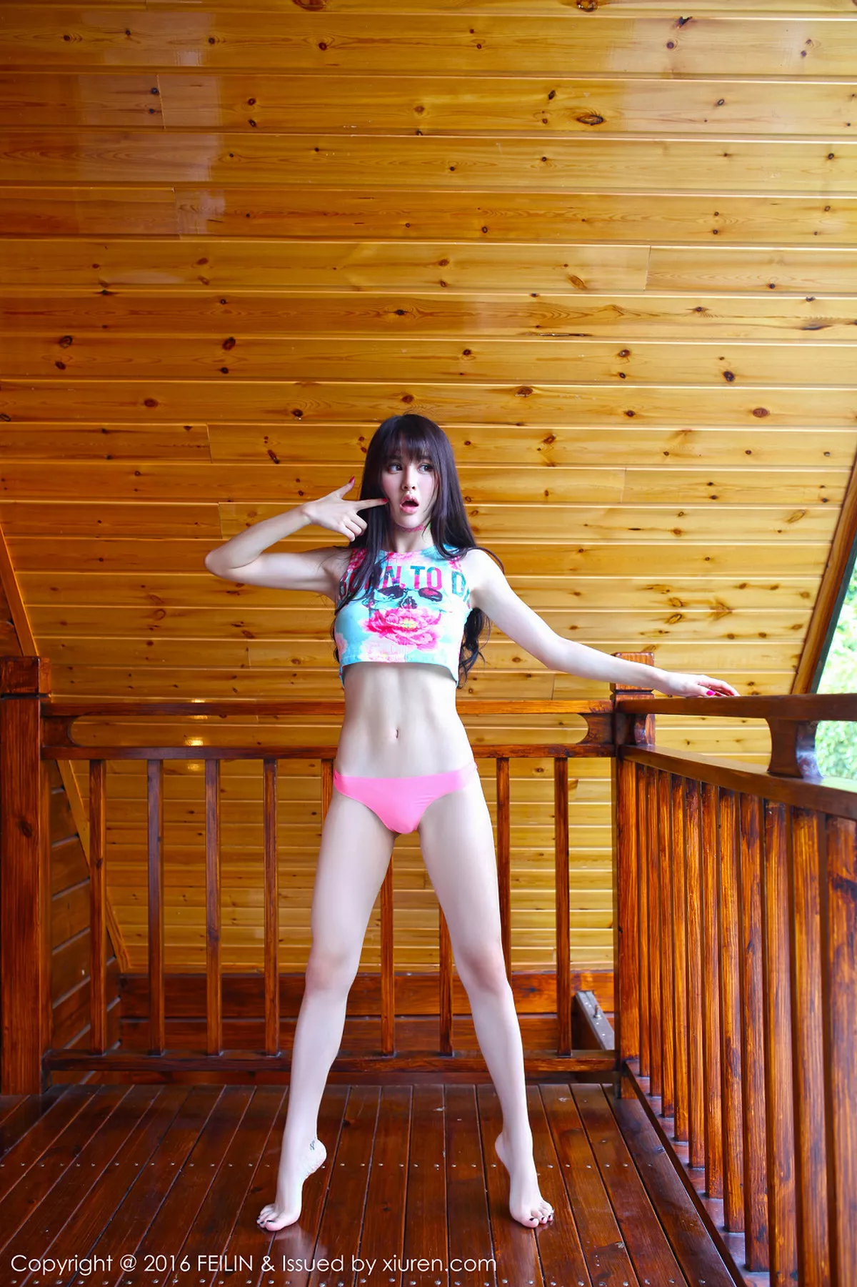 [FeiLin嗲囡囡]第053期Cheryl青树写真 [44P]-024