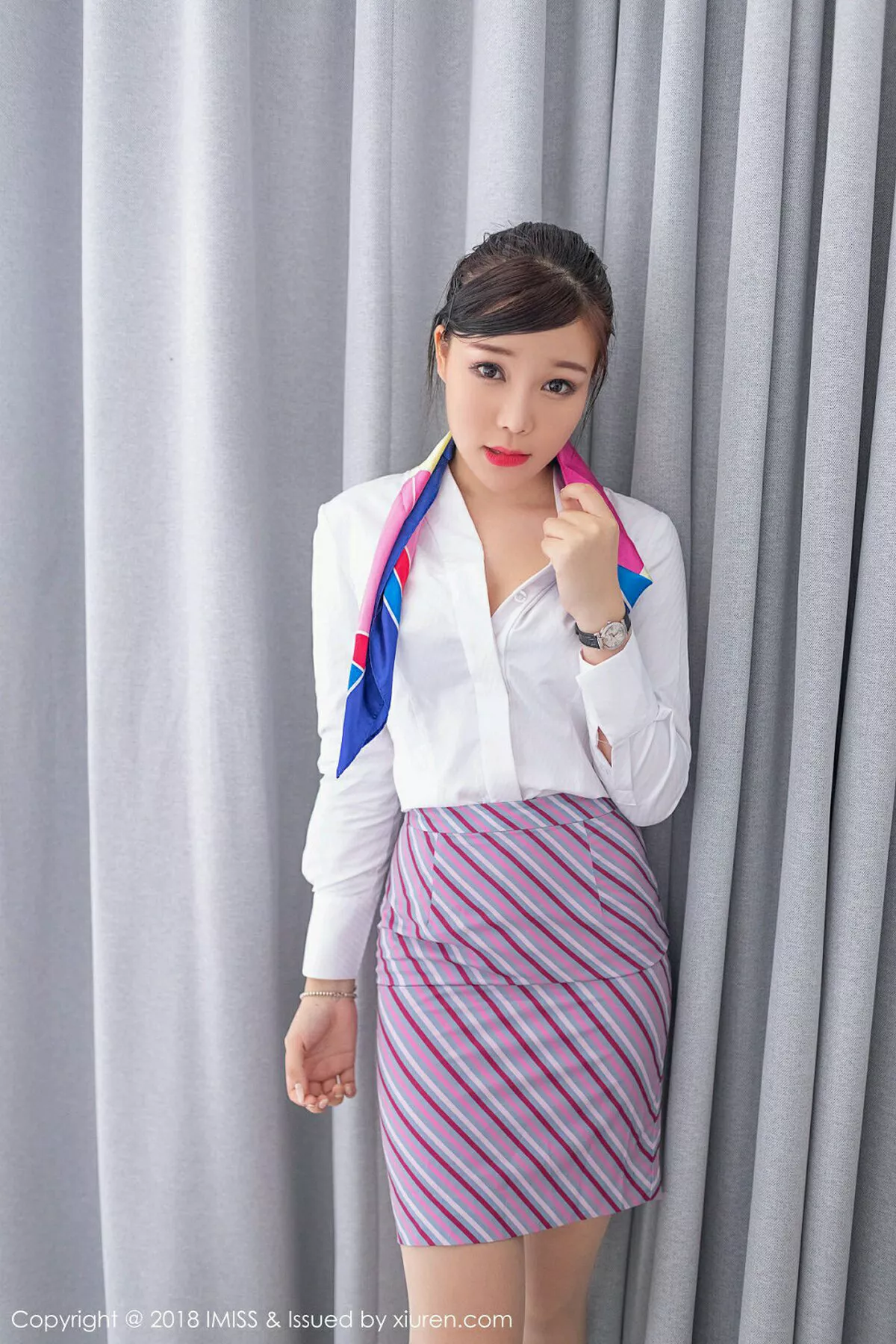 [Imiss爱蜜社]第284期芝芝Booty写真 [37P]-003