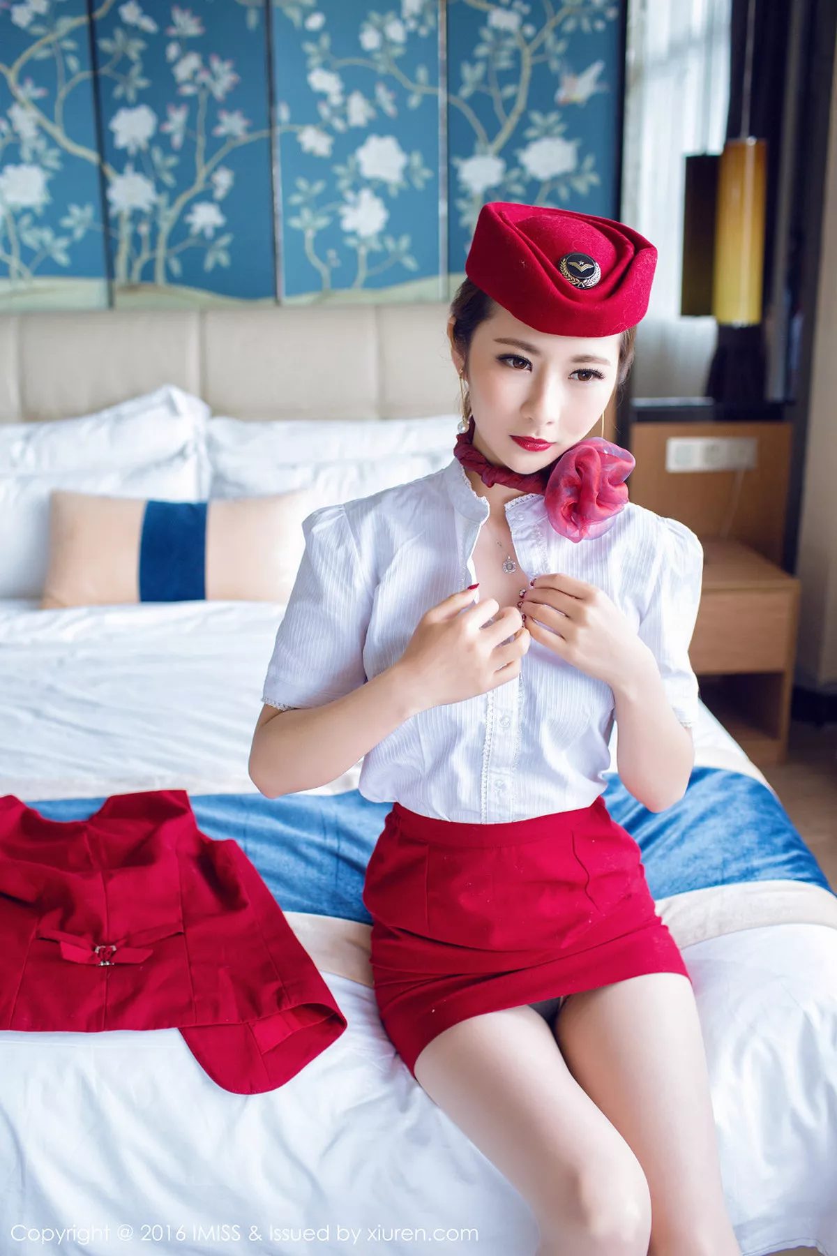 [Imiss爱蜜社]第082期李李七七喜喜写真 [50P]-015