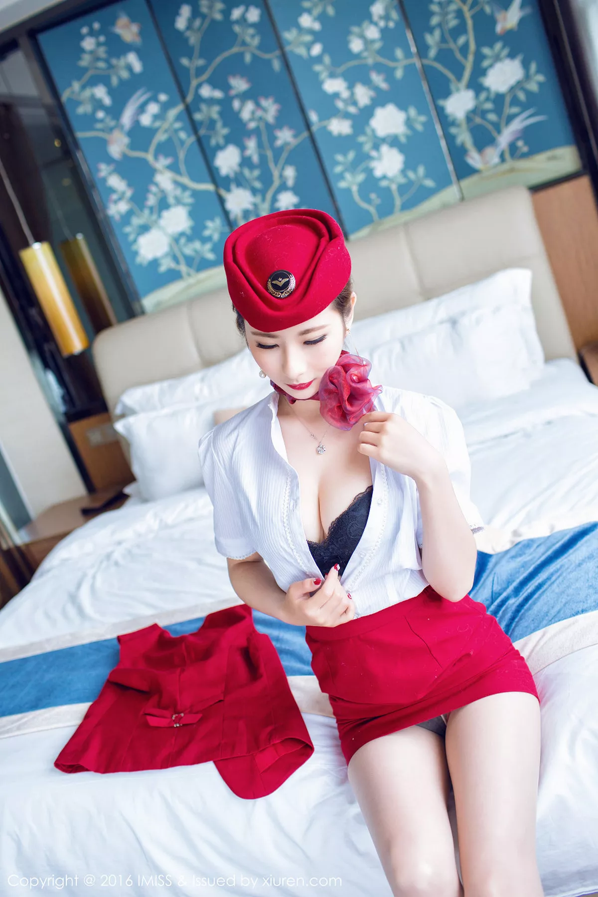 [Imiss爱蜜社]第082期李李七七喜喜写真 [50P]-017