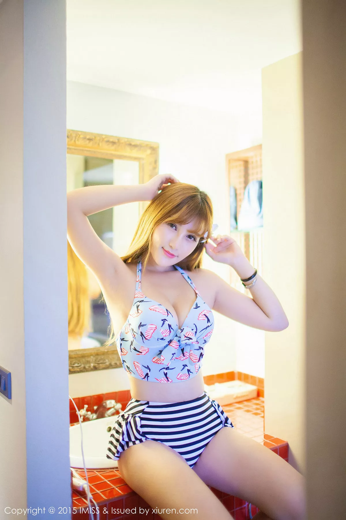 [Imiss爱蜜社]第051期绮里嘉写真 [54P]-017