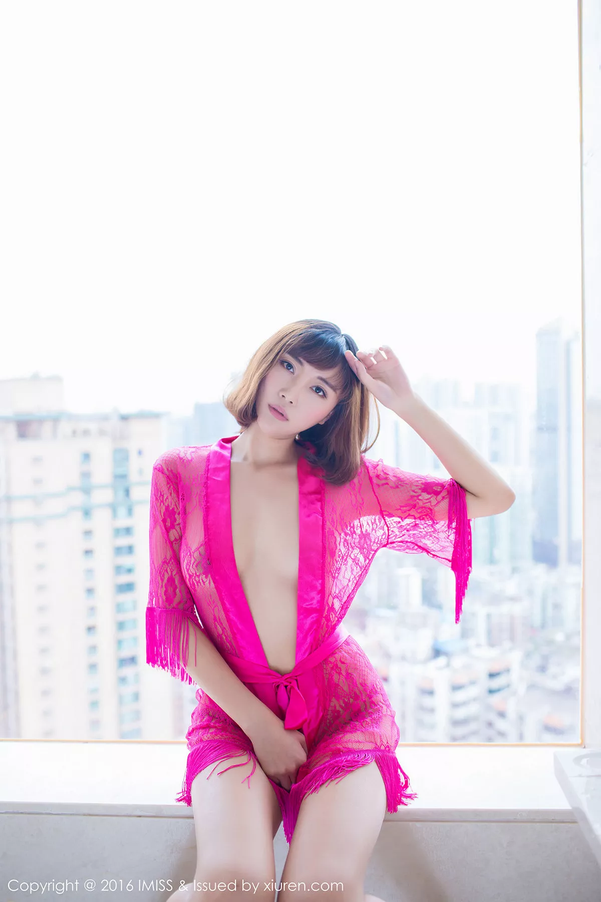 [Imiss爱蜜社]第077期樂樂Mango写真 [48P]-005