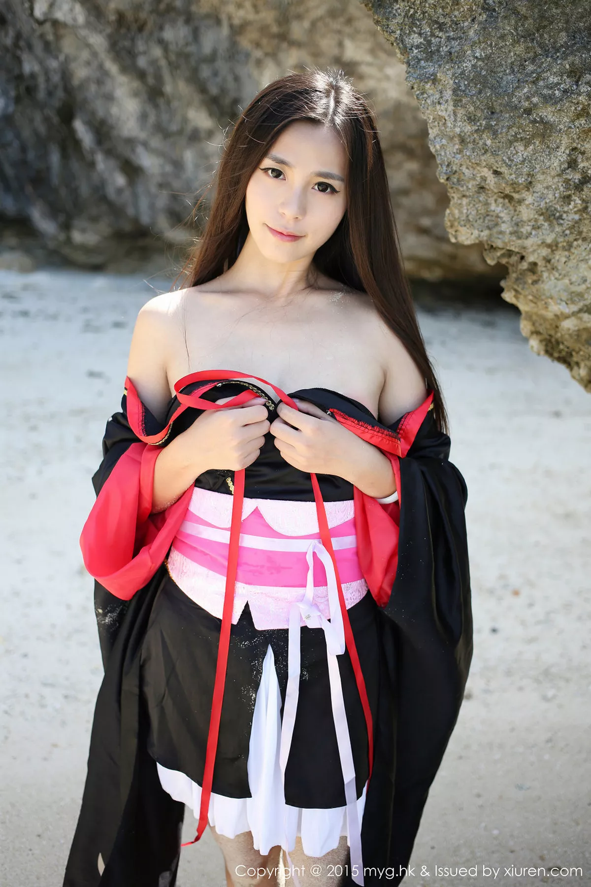 [MyGirl美媛馆]第136期Moa小姐写真 [61P]-003