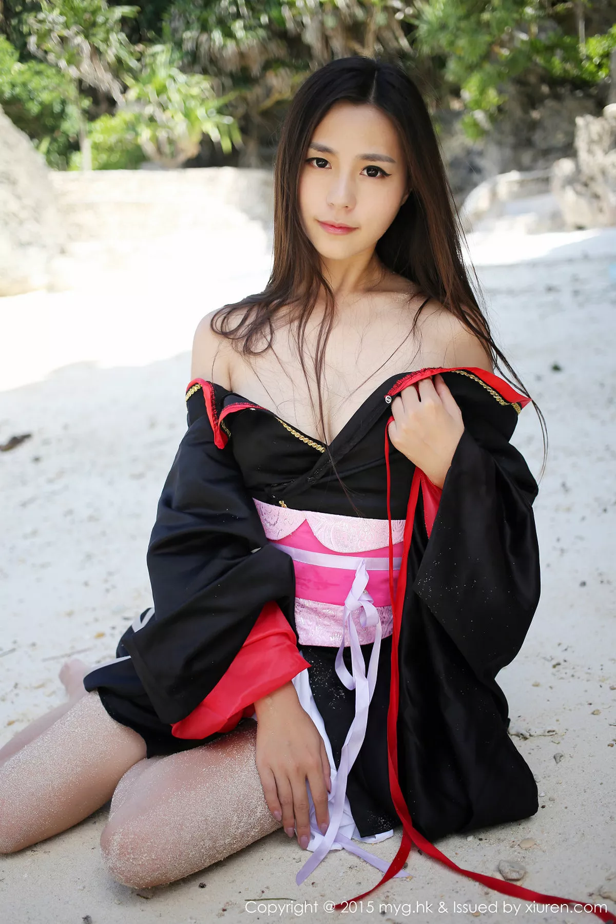 [MyGirl美媛馆]第136期Moa小姐写真 [61P]-005