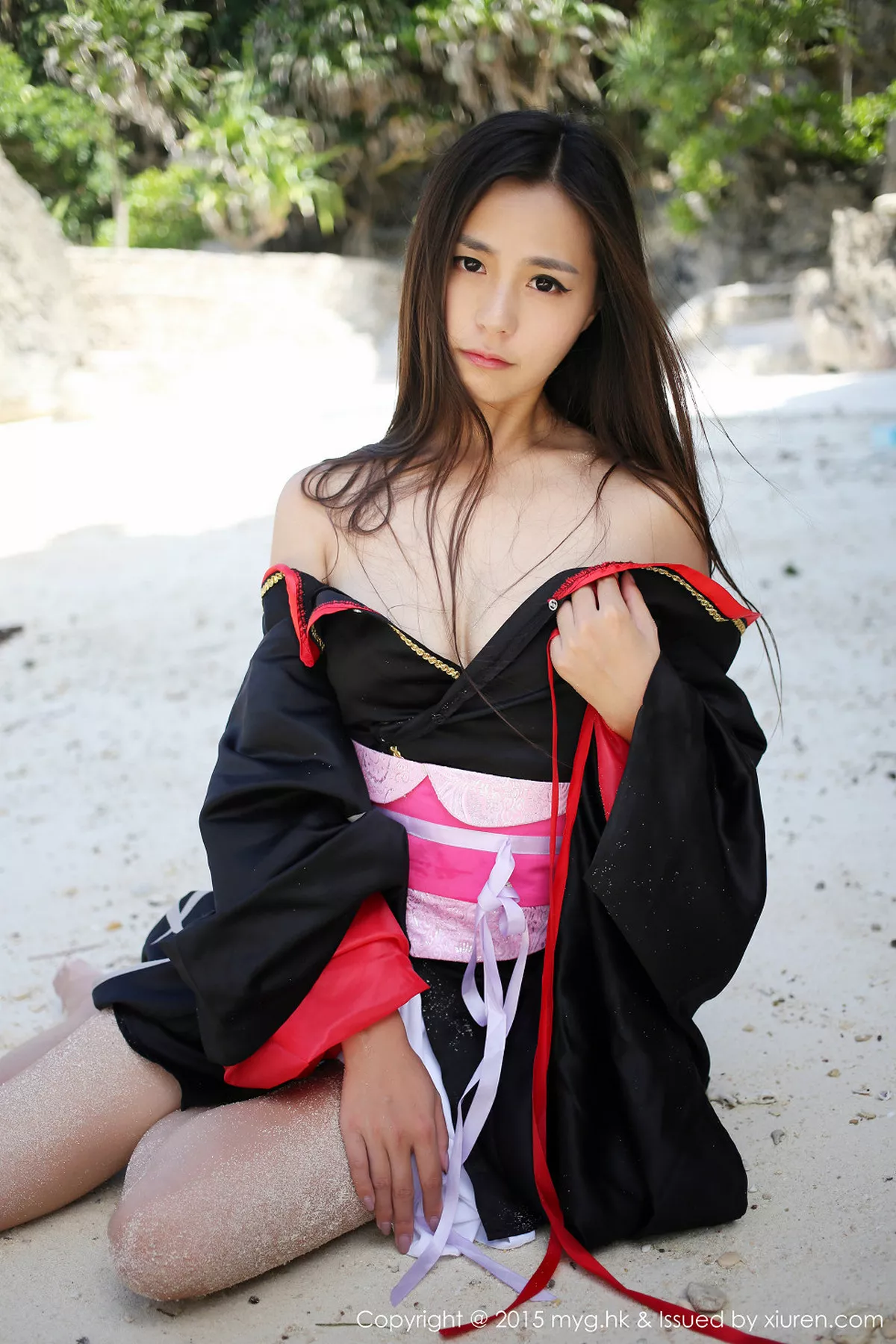 [MyGirl美媛馆]第136期Moa小姐写真 [61P]-004