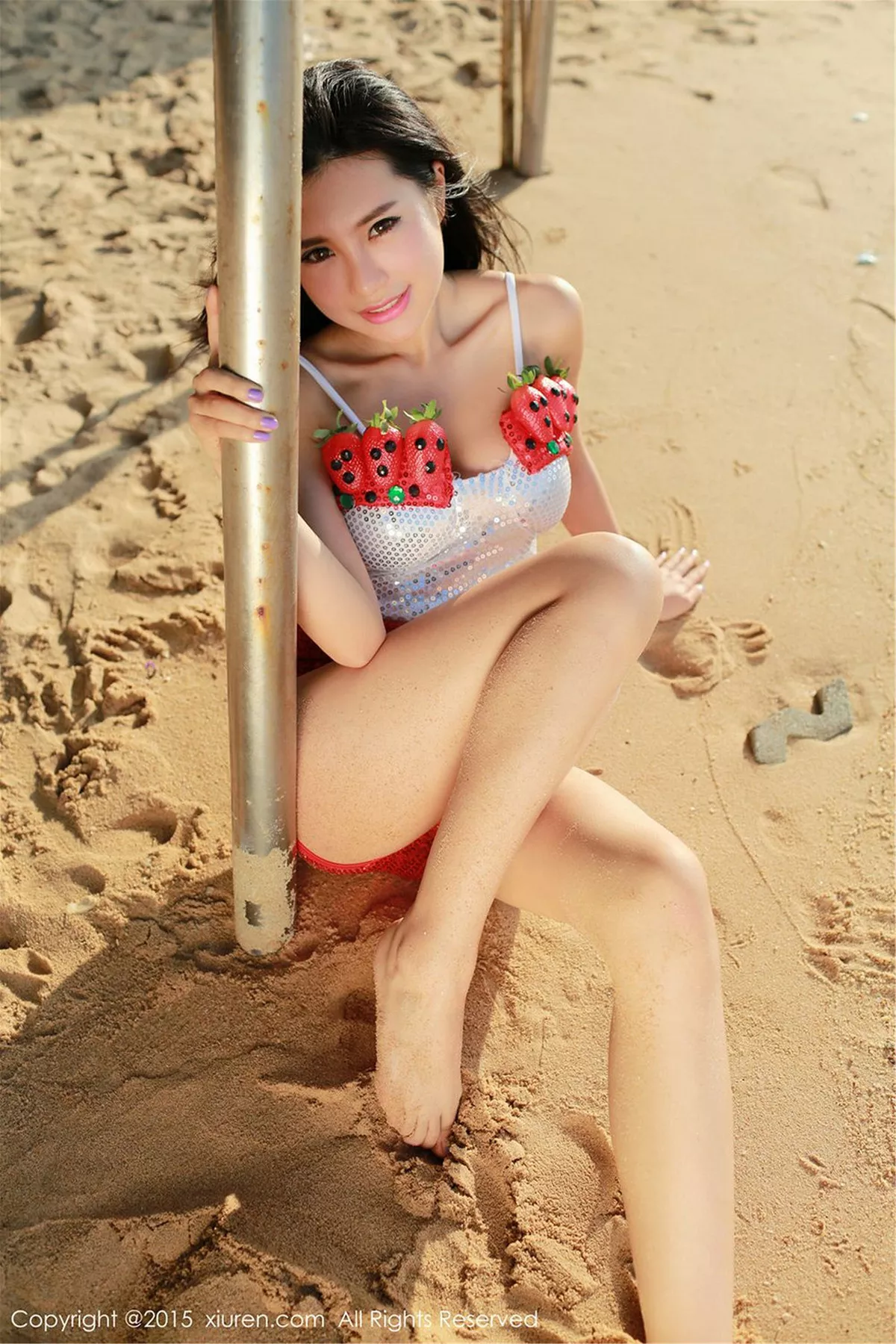 [XiuRen秀人网]第267期绮里嘉写真 [57P]-002