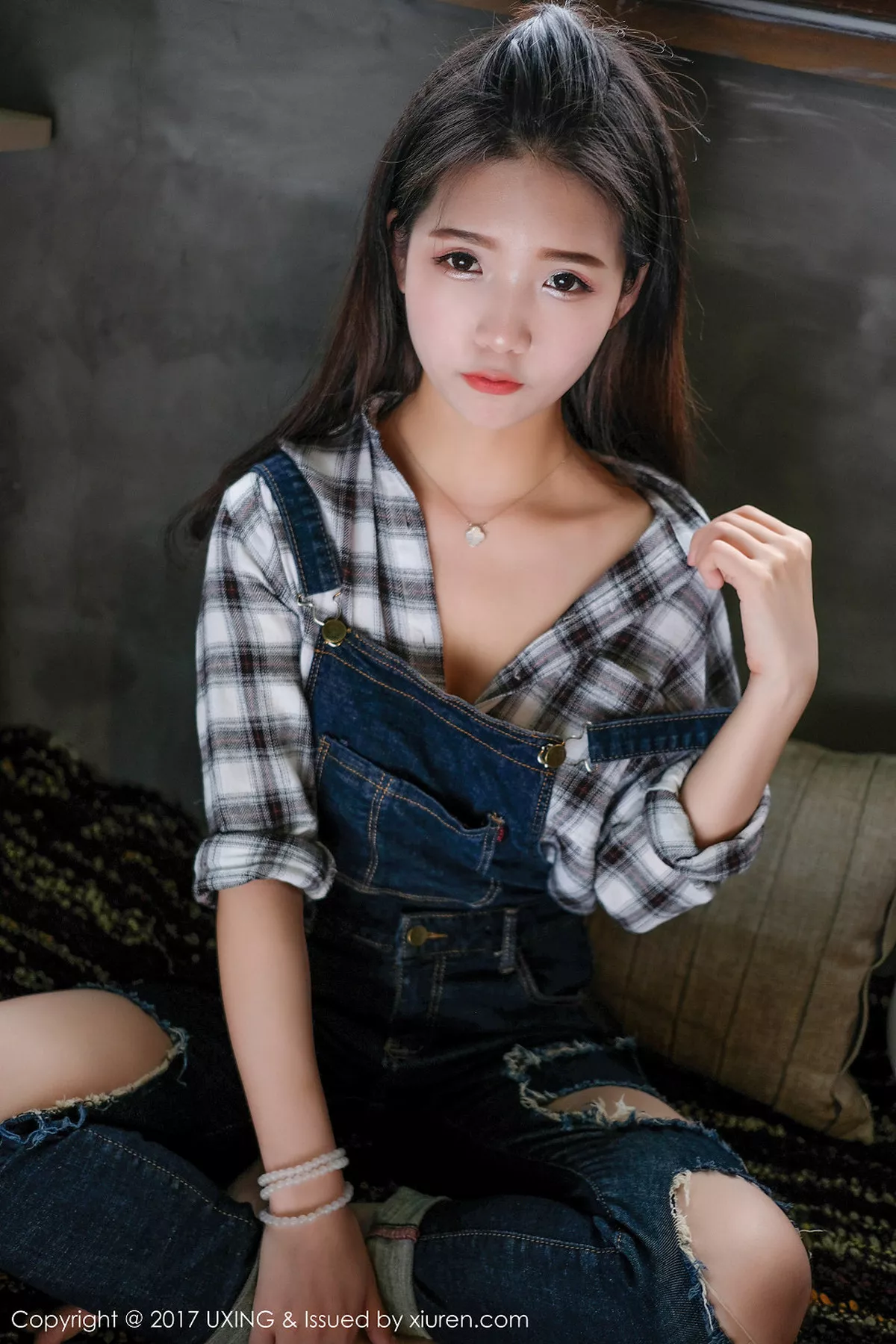 [Uxing优星馆]第044期可爱的小叶子写真 [40P]-017