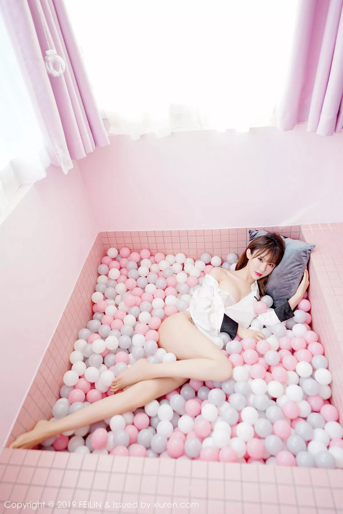 [FeiLin嗲囡囡]第214期程梓写真 [40P]-007
