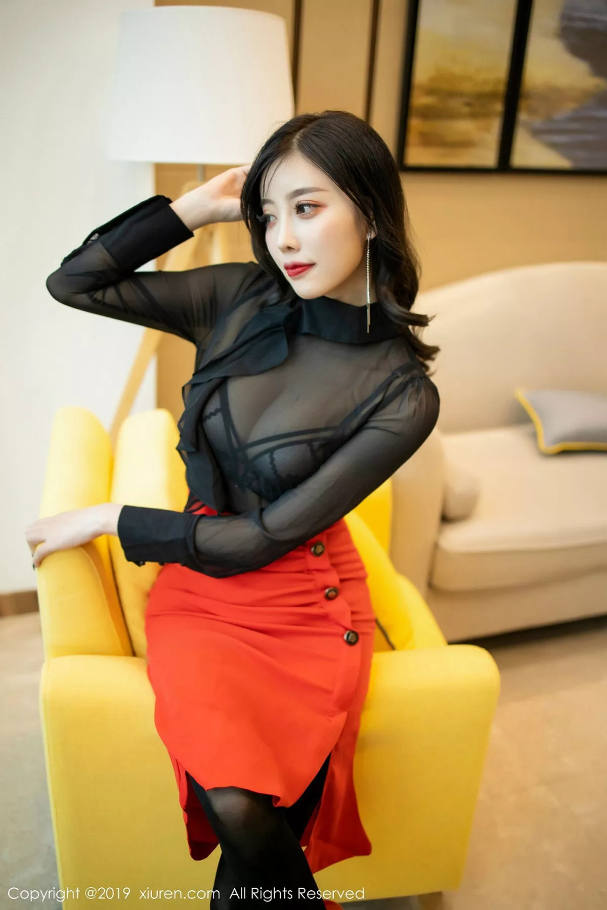 [XiuRen秀人网]第1778期杨晨晨写真 [83P]-003