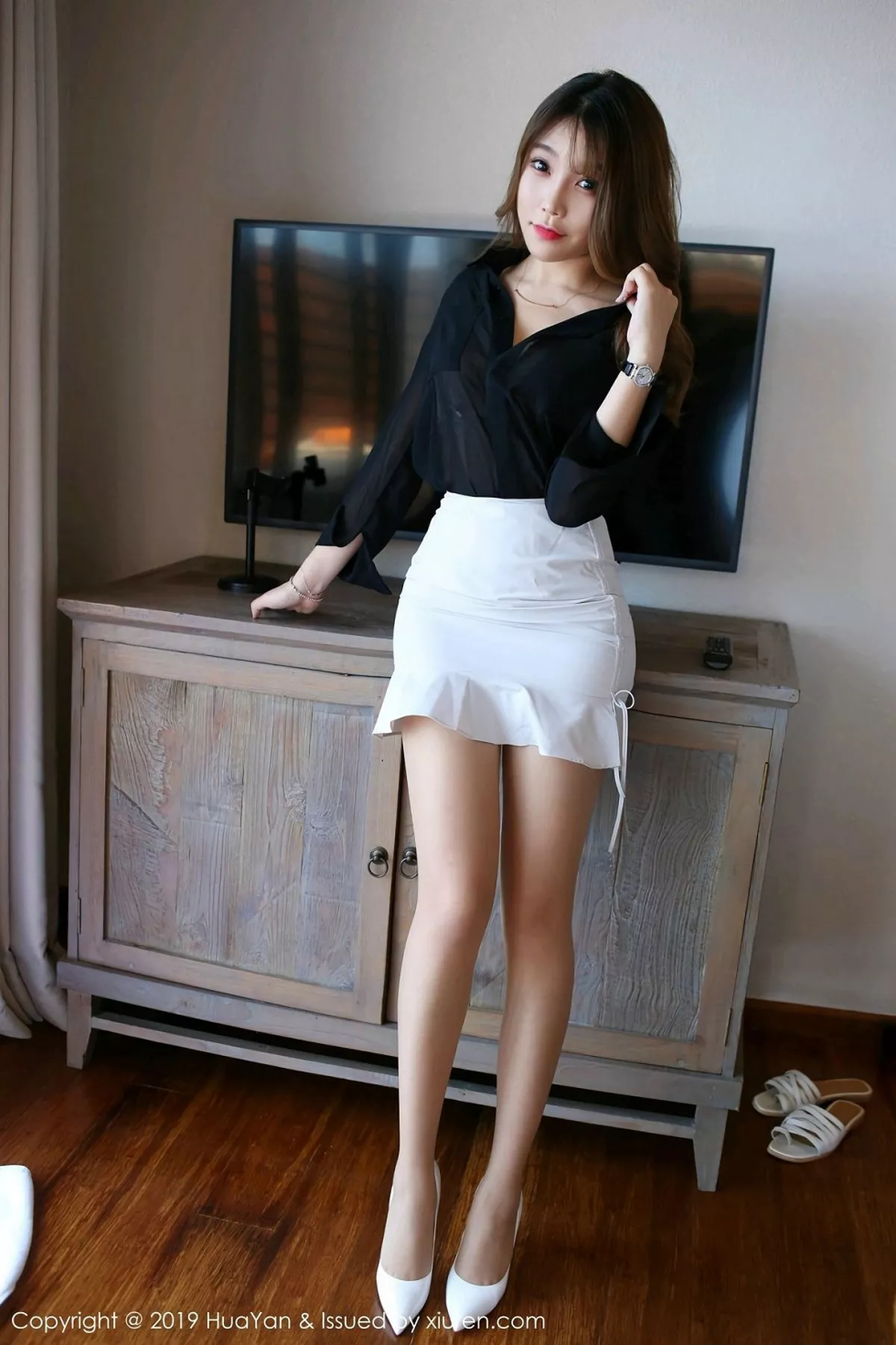 [HuaYan花の颜]第064期芝芝Booty写真 [52P]-003