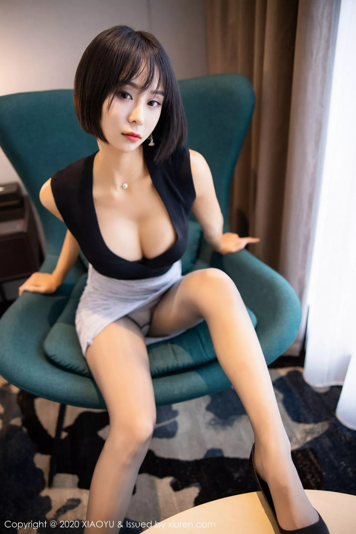 [XiaoYu画语界]第261期蓝夏Akasha写真 [98P]-005