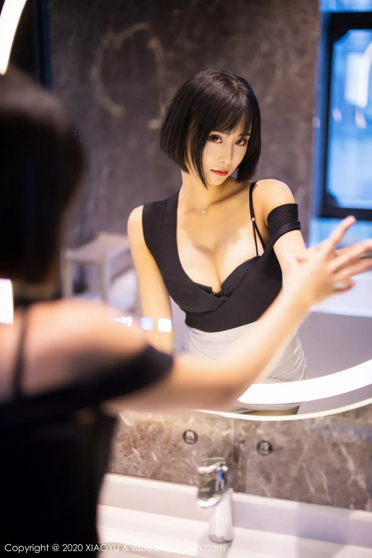 [XiaoYu画语界]第261期蓝夏Akasha写真 [98P]-017