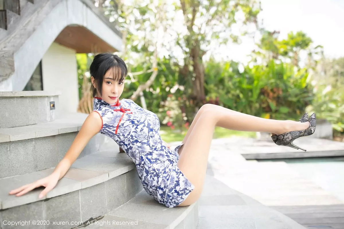[XiuRen秀人网]第2050期蓝夏写真 [46P]-024