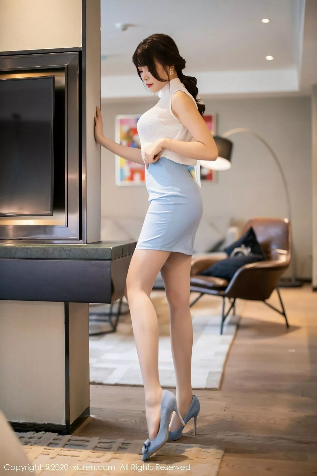 [XiuRen秀人网]第2107期芝芝Booty写真 [100P]-008