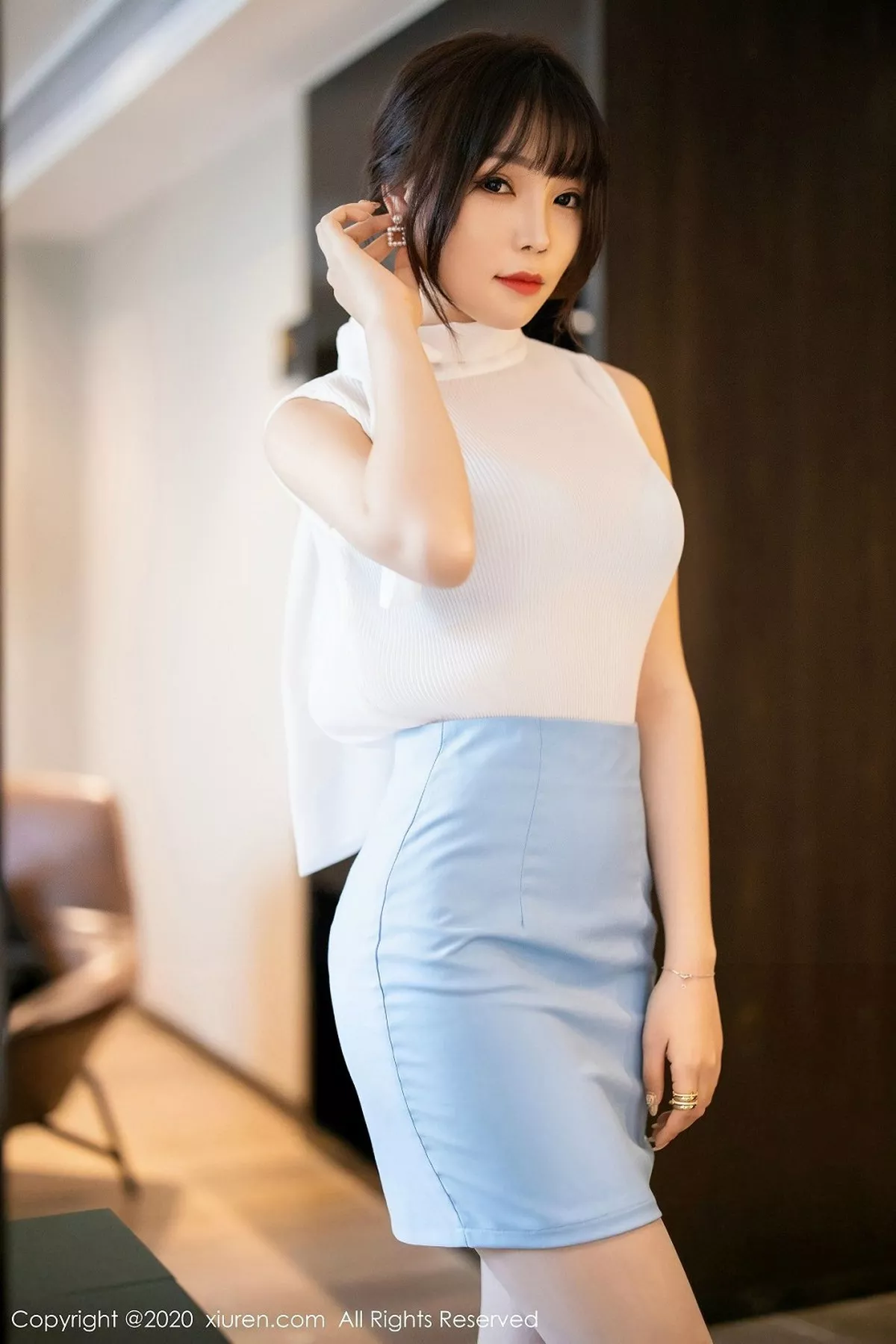 [XiuRen秀人网]第2107期芝芝Booty写真 [100P]-007