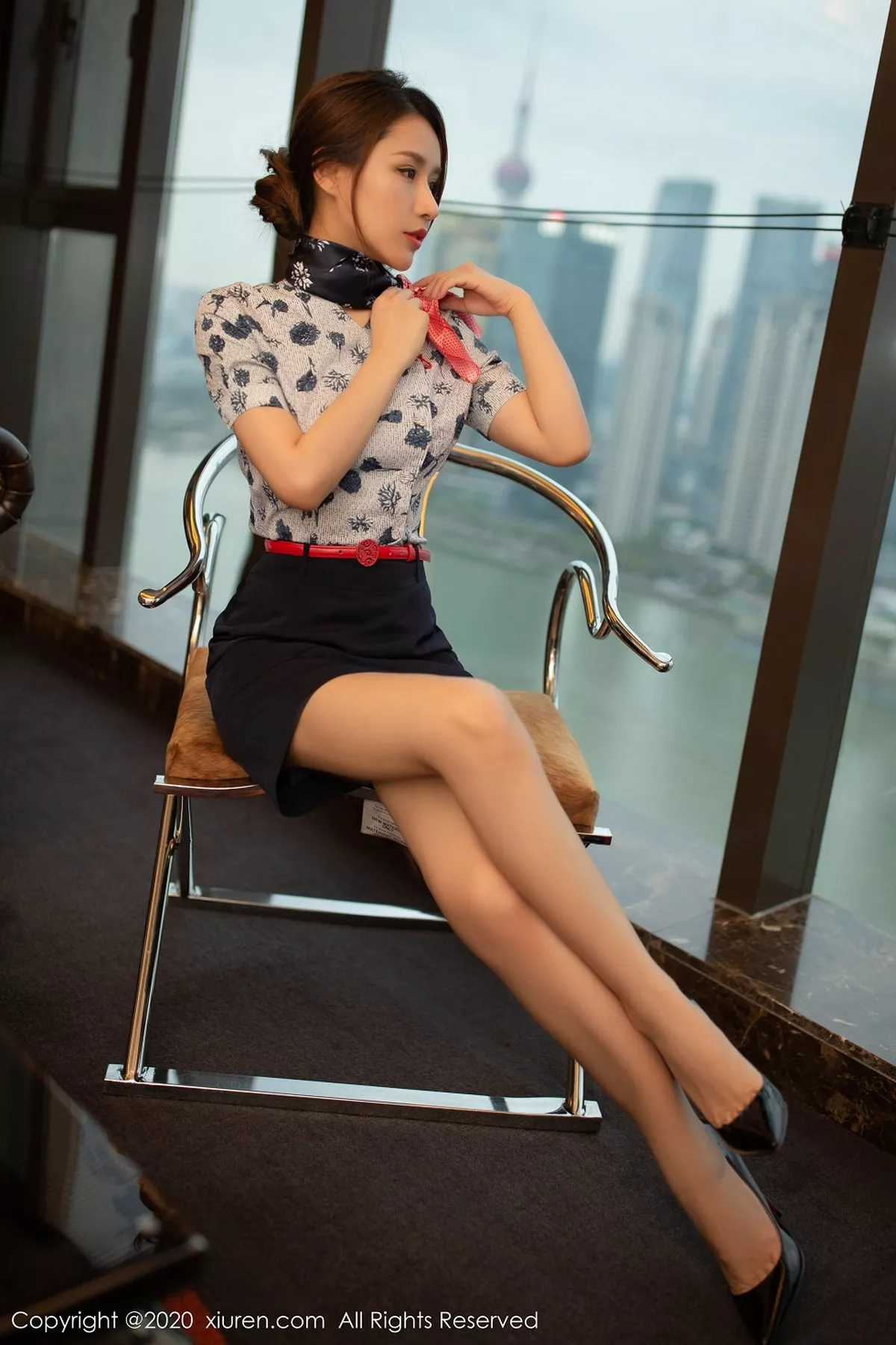 [XiuRen秀人网]第2117期徐安安写真 [78P]-001