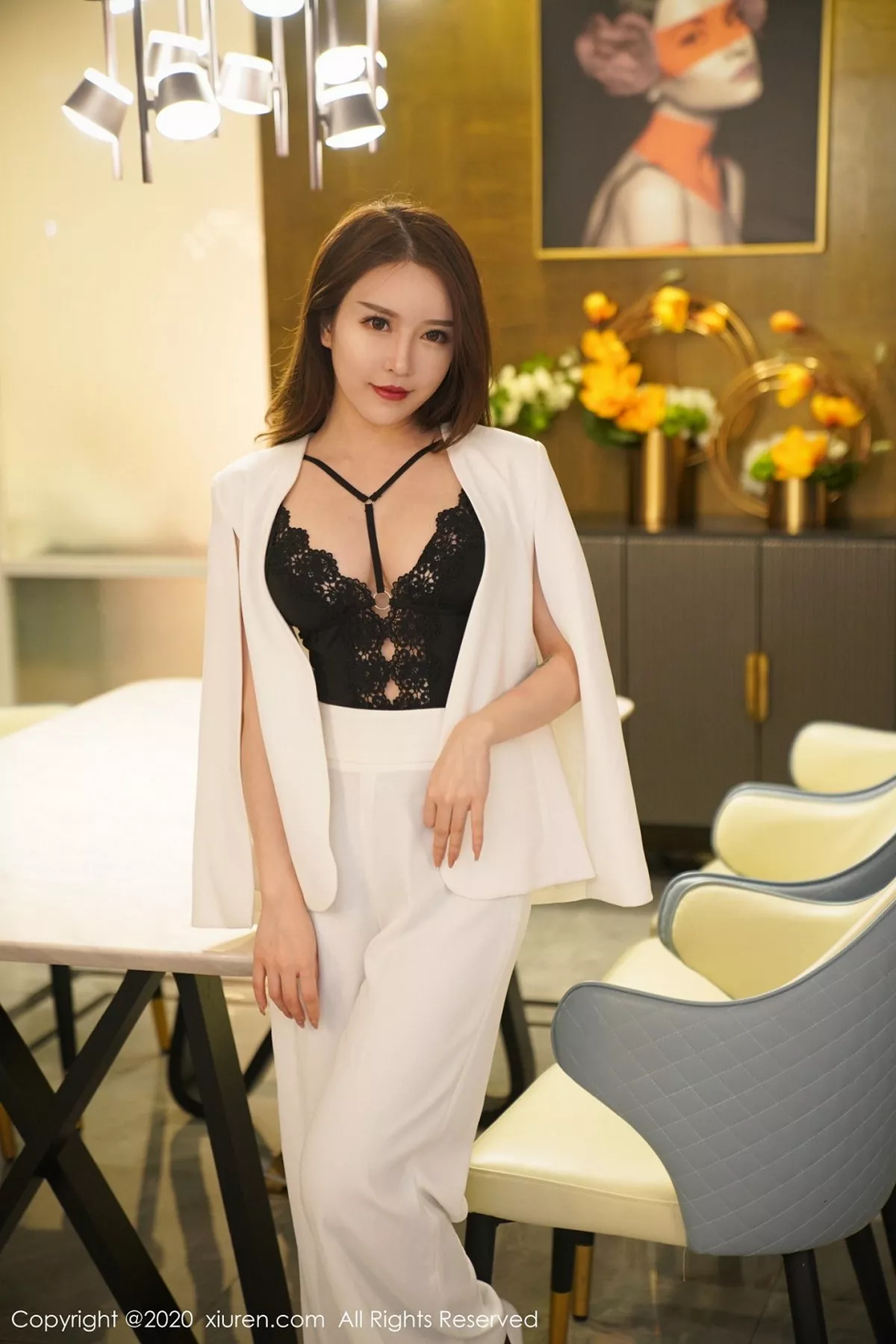 [XiuRen秀人网]第2283期玉兔写真 [50P]-011