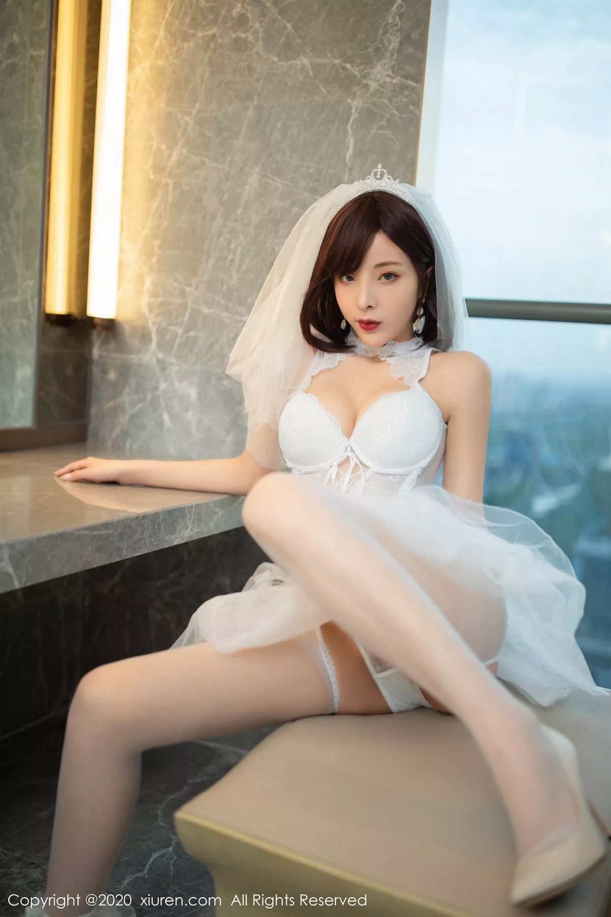 [XiuRen秀人网]第2348期陈小喵写真 [75P]-002