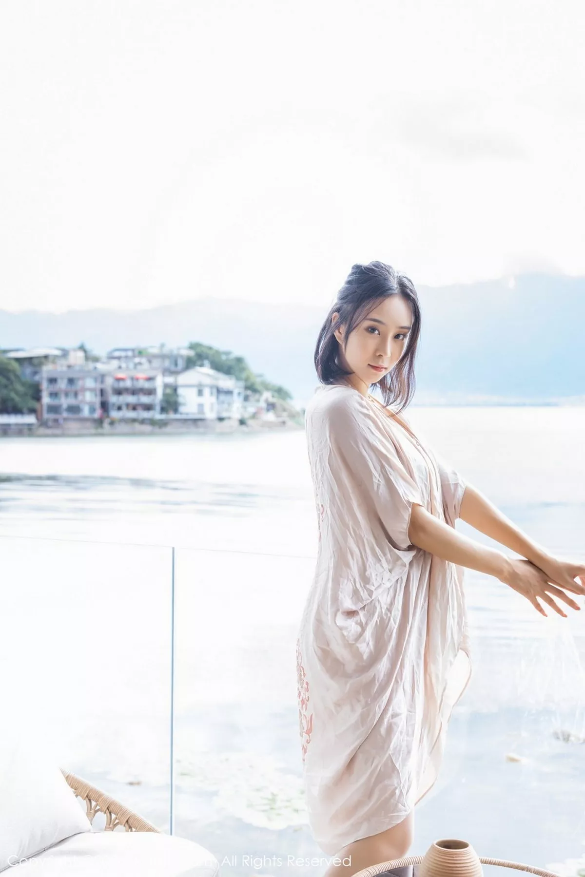 [XiuRen秀人网]第2426期蓝夏Akasha写真 [46P]-002