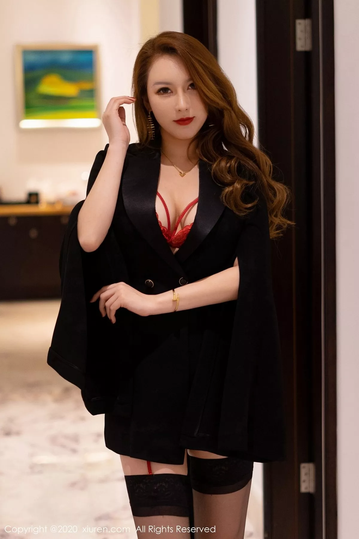 [XiuRen秀人网]第2472期尤妮丝写真 [49P]-001