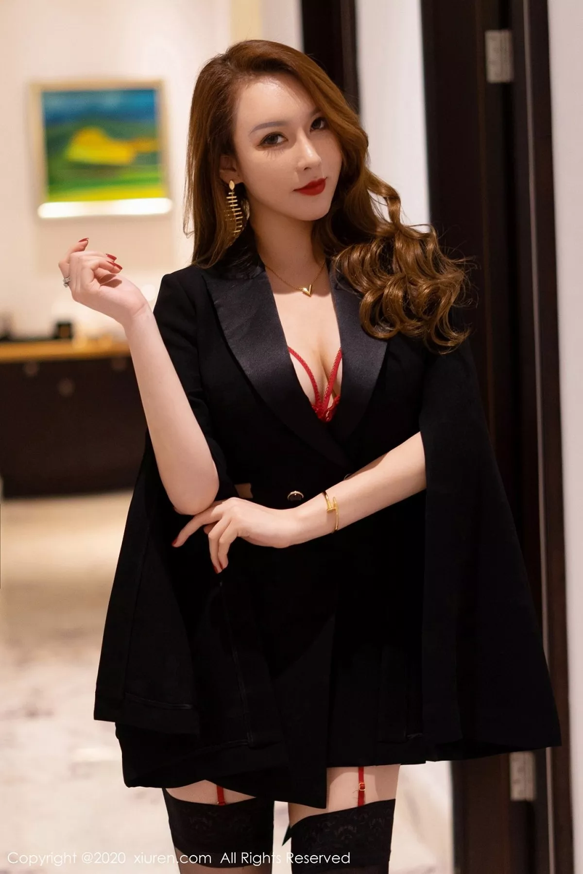 [XiuRen秀人网]第2472期尤妮丝写真 [49P]-002