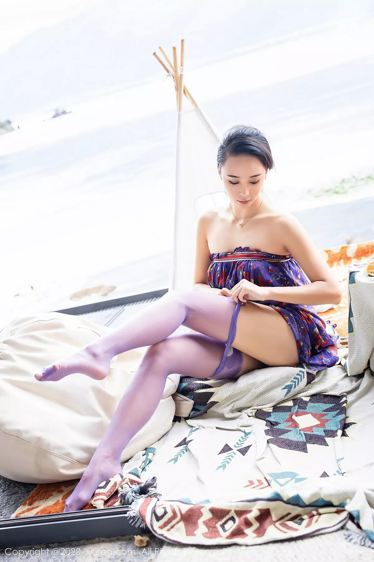 [XiuRen秀人网]第2544期蓝夏Akasha写真 [49P]-028