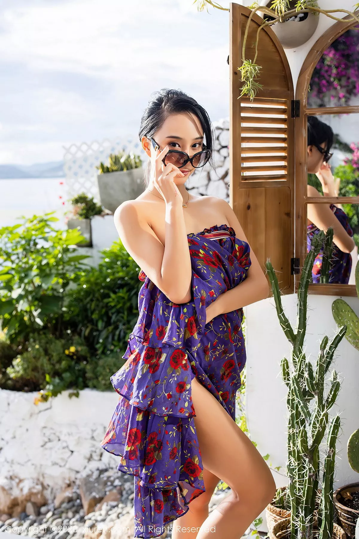 [XiuRen秀人网]第2544期蓝夏Akasha写真 [49P]-044
