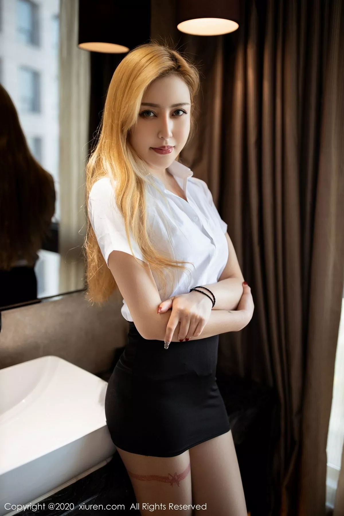 [XiuRen秀人网]第2685期徐安冉写真 [40P]-017