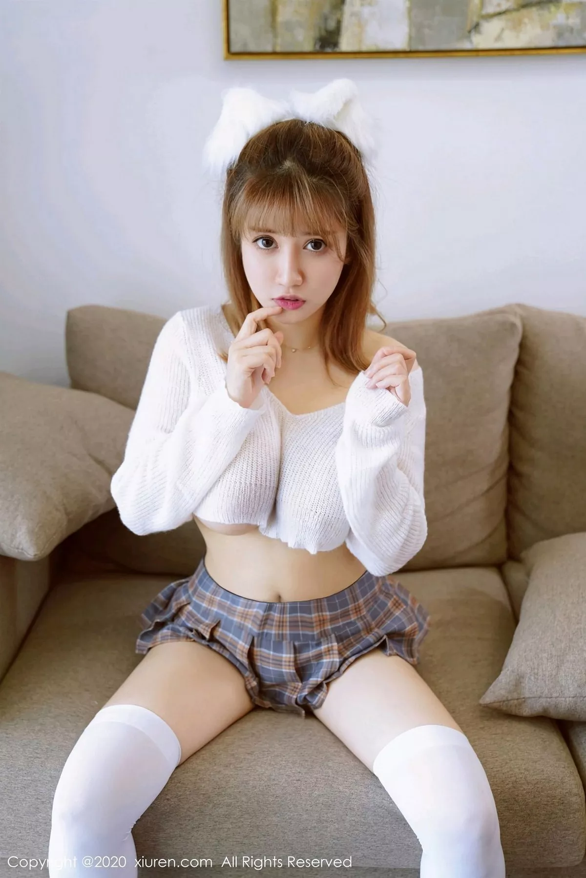 [XiuRen秀人网]第2715期周大萌写真 [50P]-007