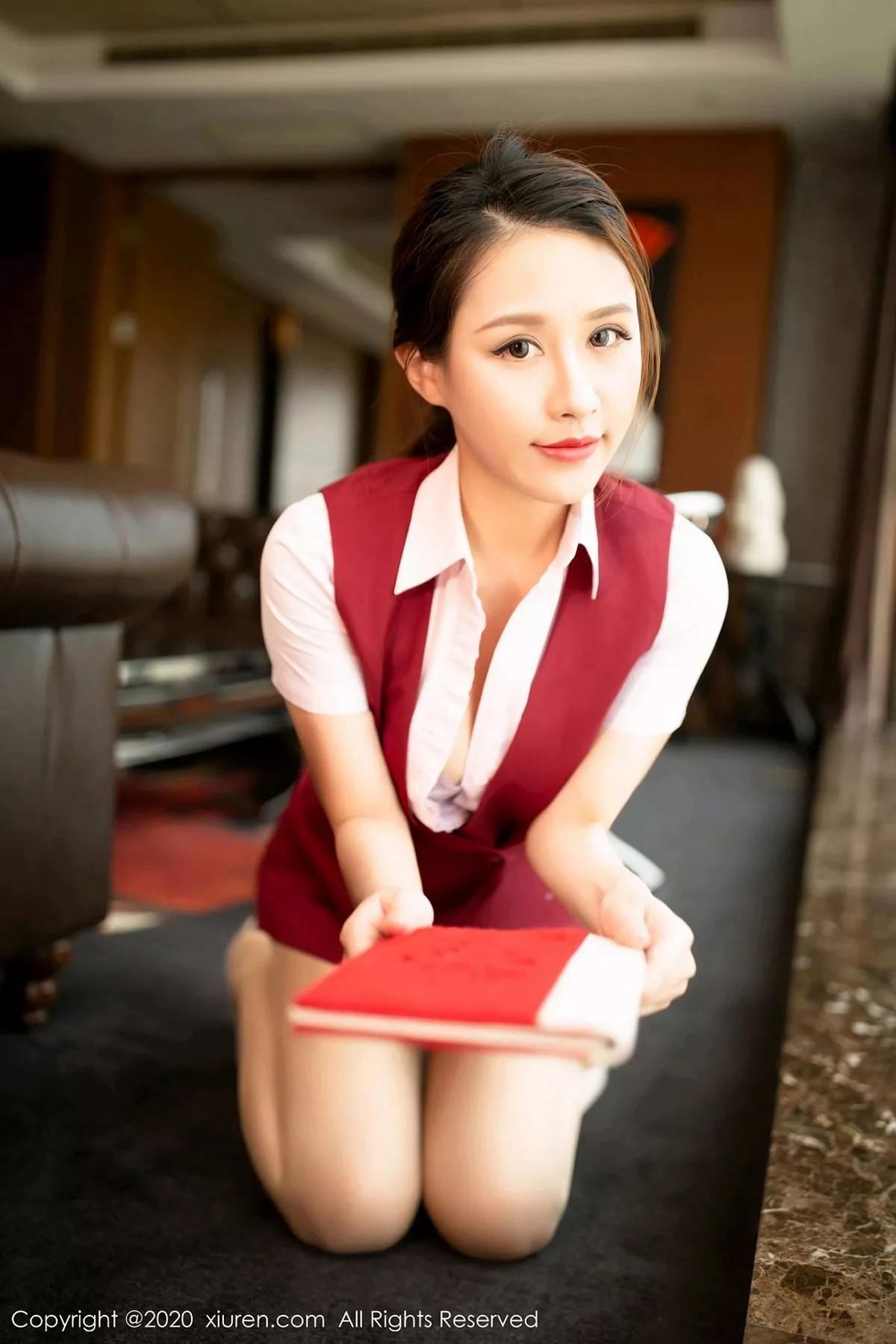 [XiuRen秀人网]第2732期徐安安写真 [58P]-002