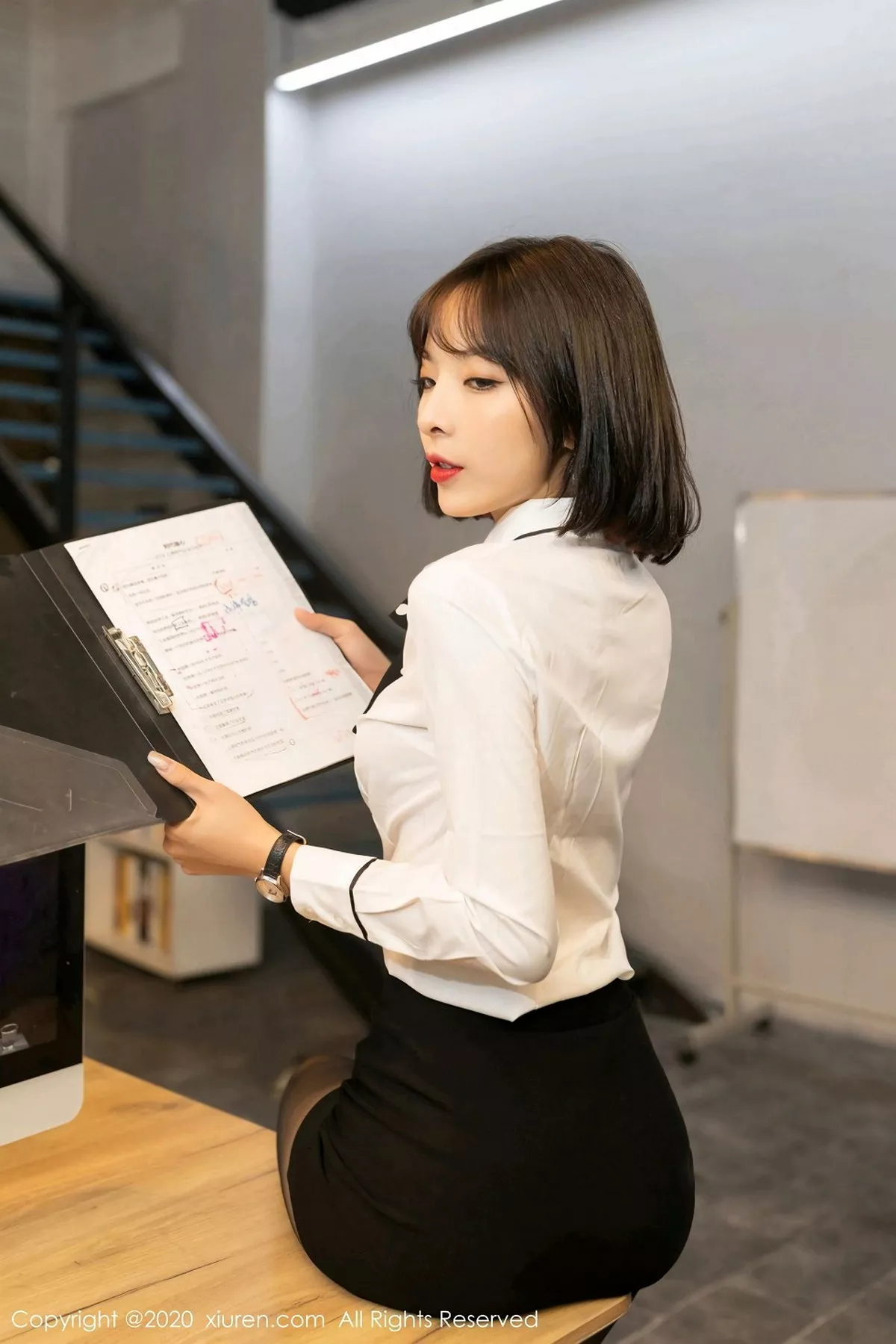 [XiuRen秀人网]第2755期陈小喵写真 [90P]-021